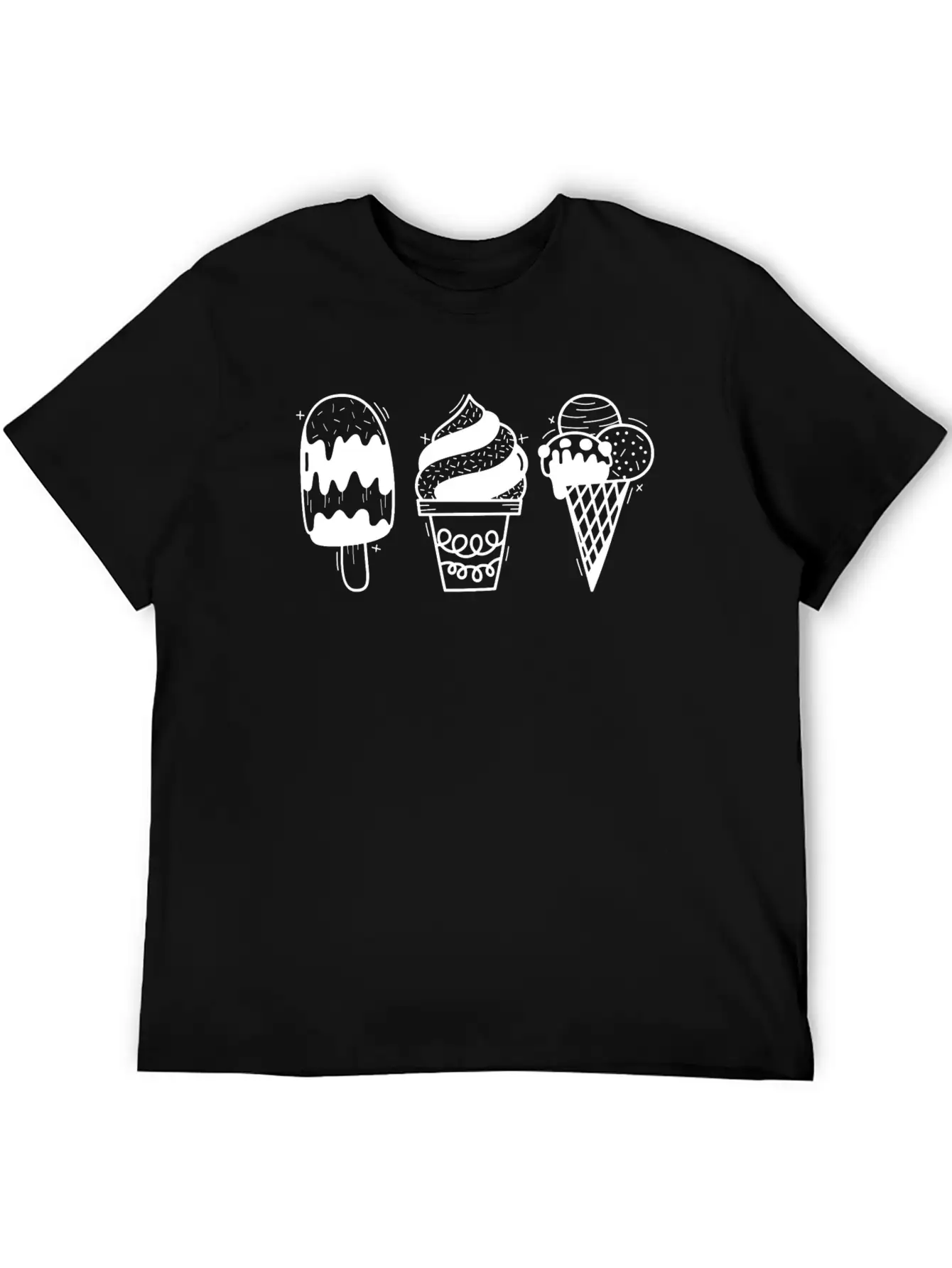 Ice Casual Graphic T-Shirt – Simple And Comfortable Daily Wear