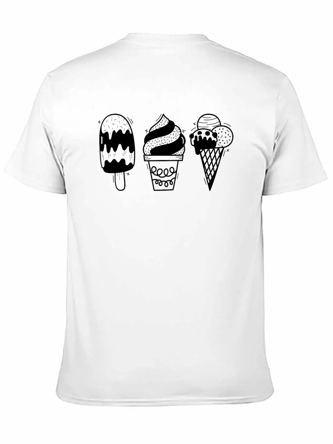 Ice Casual Graphic T-Shirt – Simple And Comfortable Daily Wear