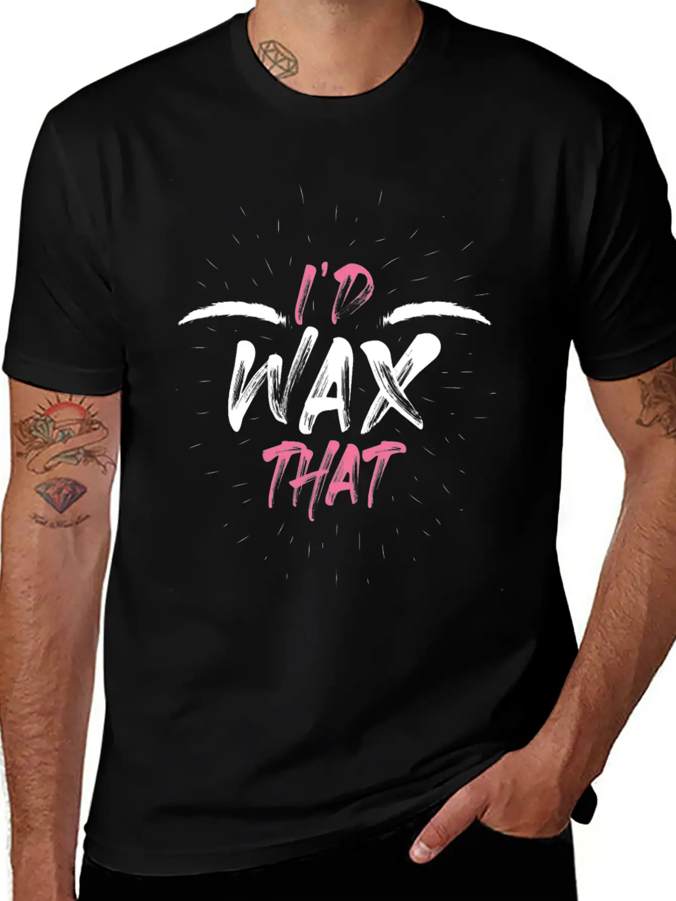 Id Wax That Funny Makeup Artist Gift Classic Cotton Tee – Unisex Comfort For Any Season
