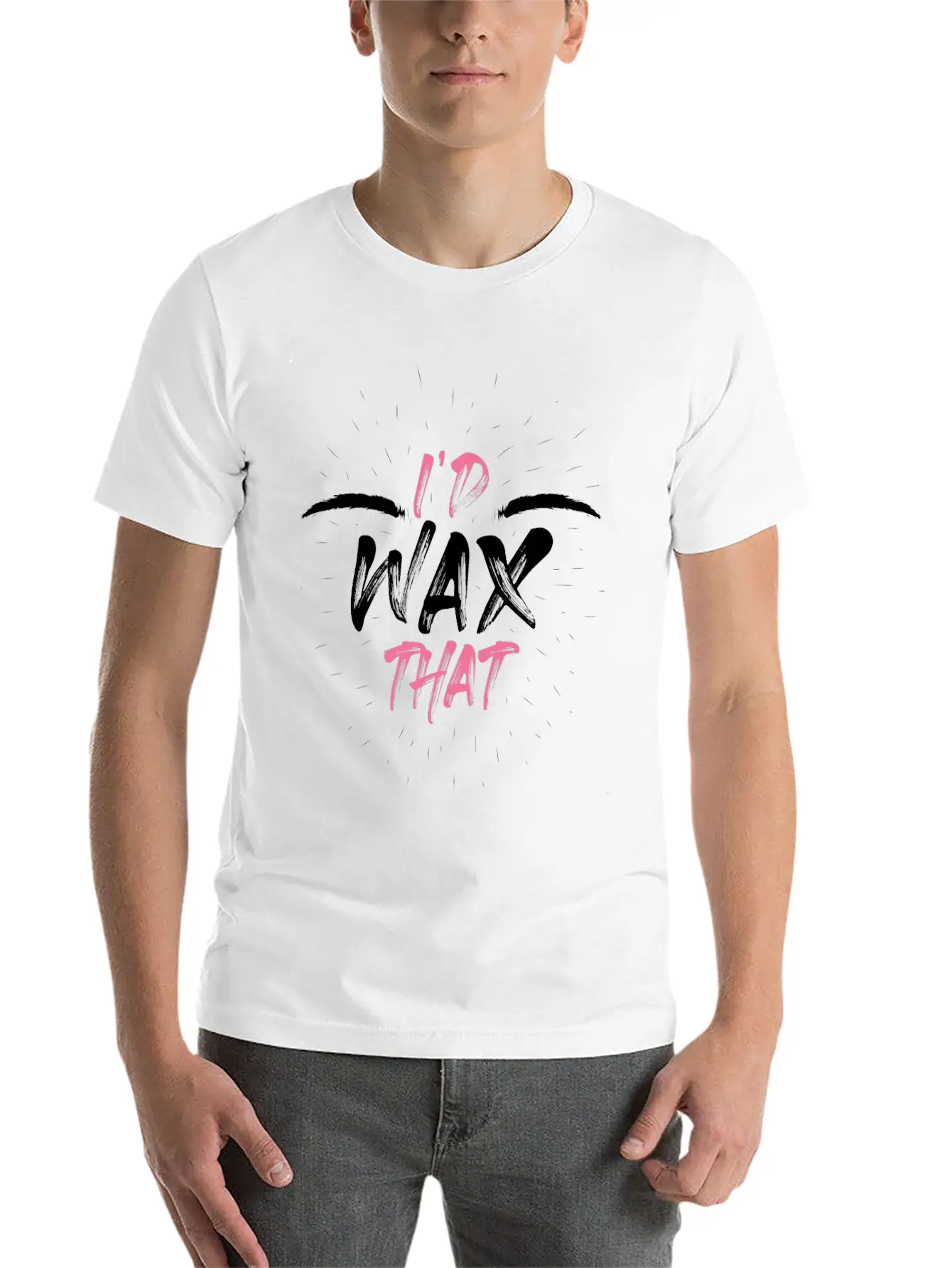 Id Wax That Funny Makeup Artist Gift Classic Cotton Tee – Unisex Comfort For Any Season