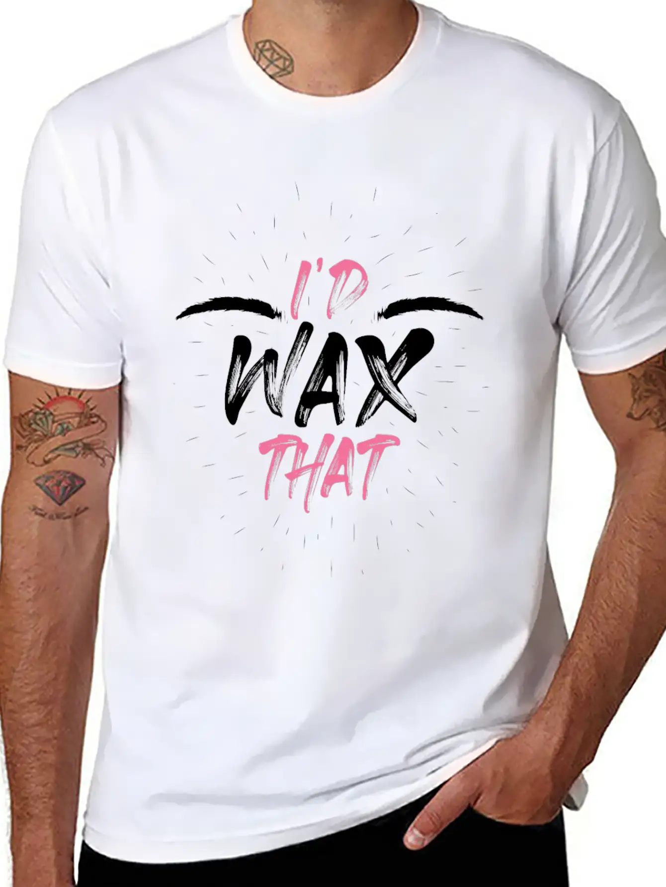 Id Wax That Funny Makeup Artist Gift Classic Cotton Tee – Unisex Comfort For Any Season