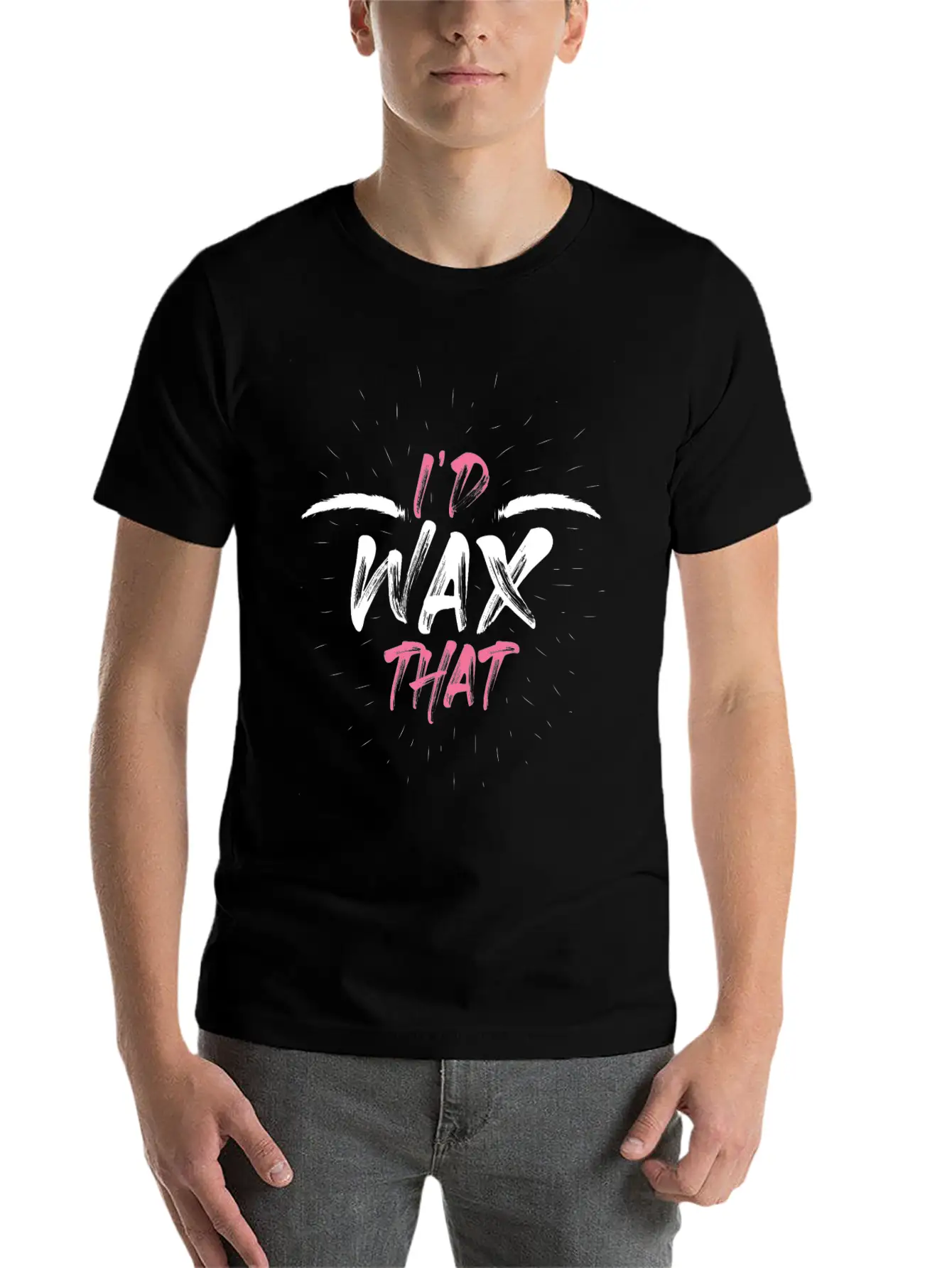 Id Wax That Funny Makeup Artist Gift Classic Cotton Tee – Unisex Comfort For Any Season