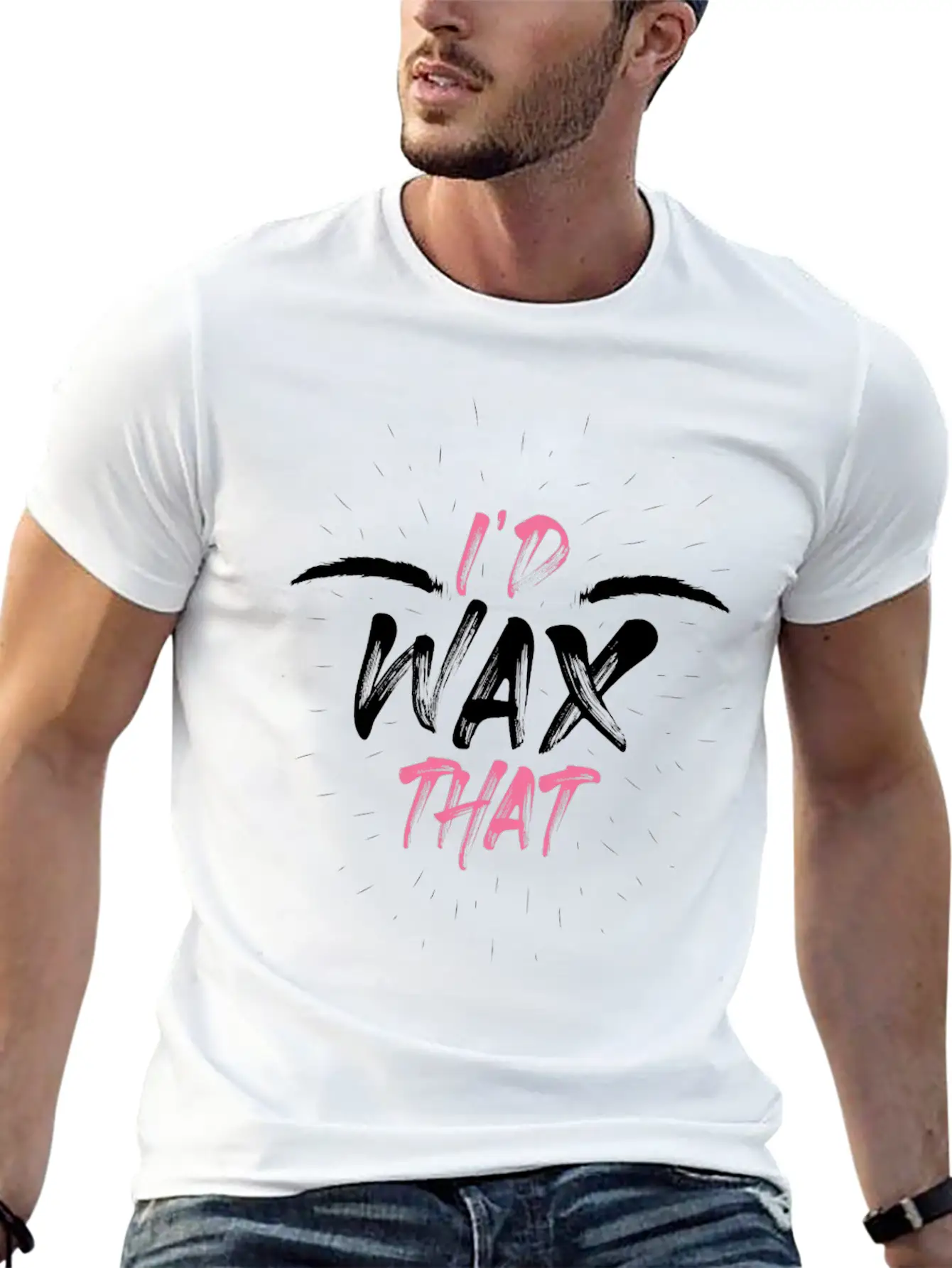 Id Wax That Funny Makeup Artist Gift Classic Cotton Tee – Unisex Comfort For Any Season