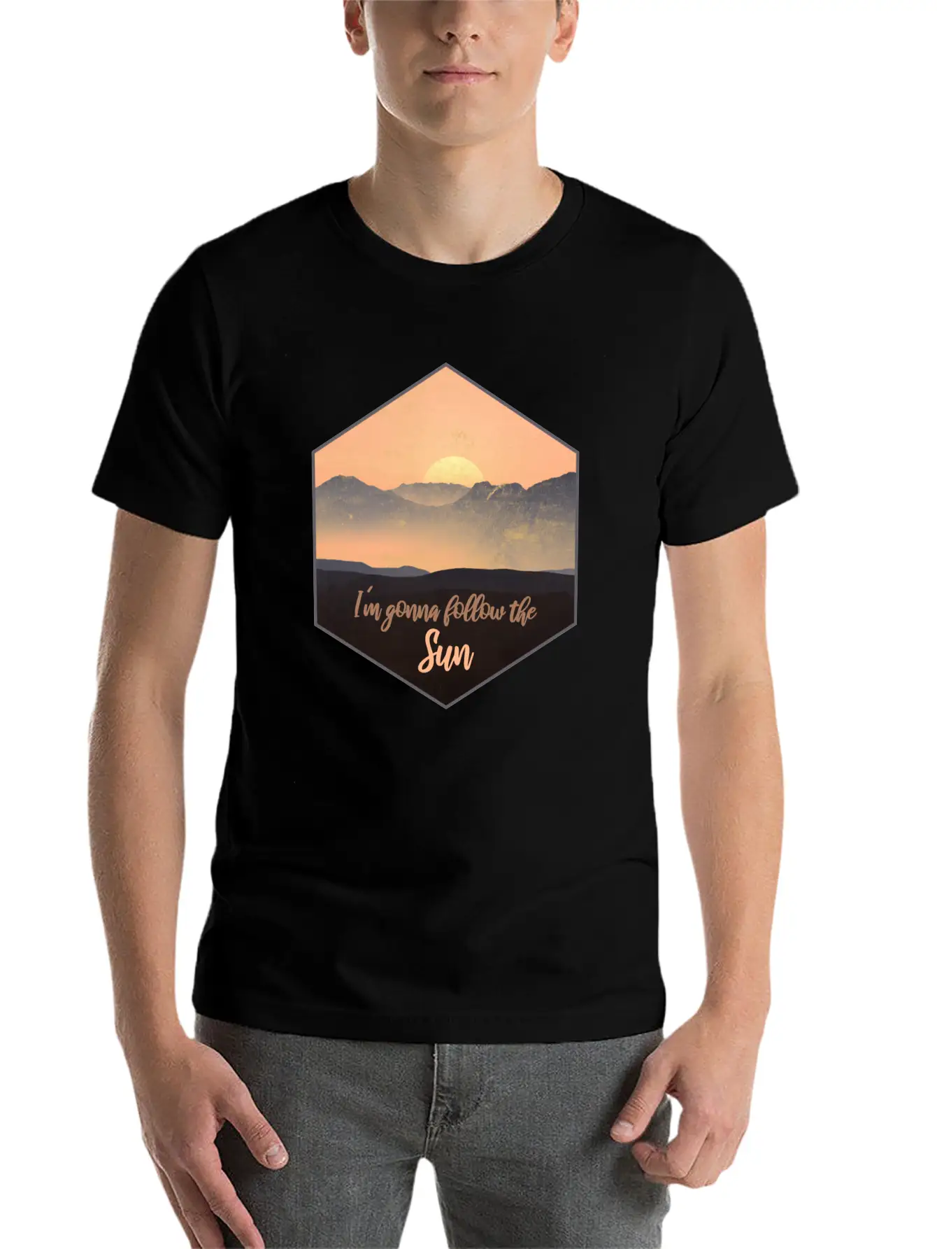 I´m Gonna Follow The Sun Classic Cotton Tee – Unisex Comfort For Any Season
