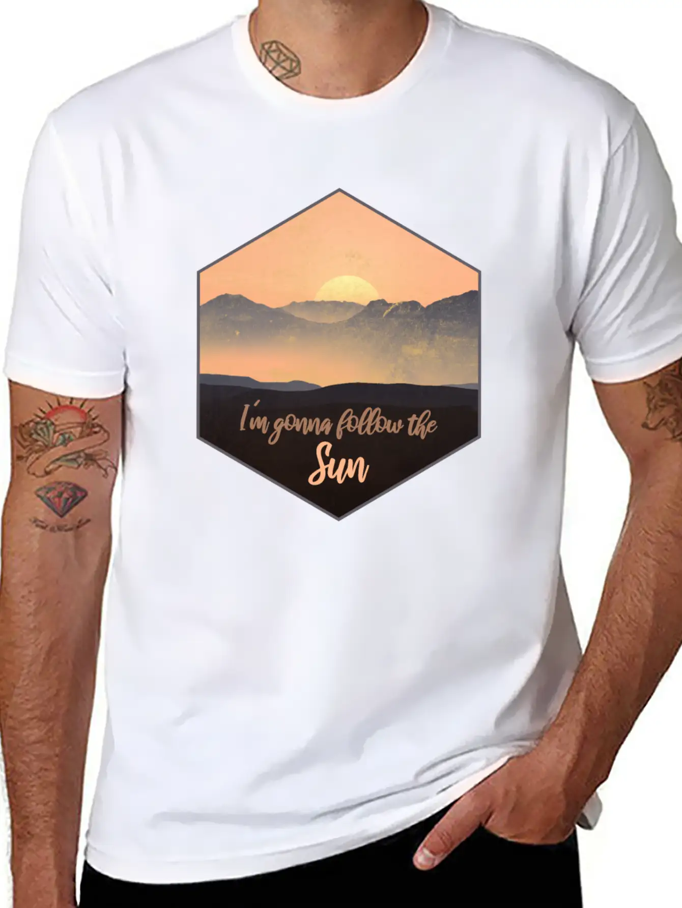 I´m Gonna Follow The Sun Classic Cotton Tee – Unisex Comfort For Any Season