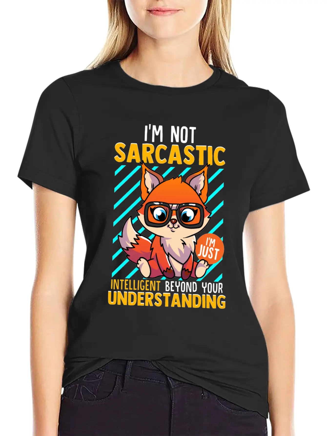 I'm Not Sarcastic I'm Just Intelligent Classic Cotton Tee – Unisex Comfort For Any Season