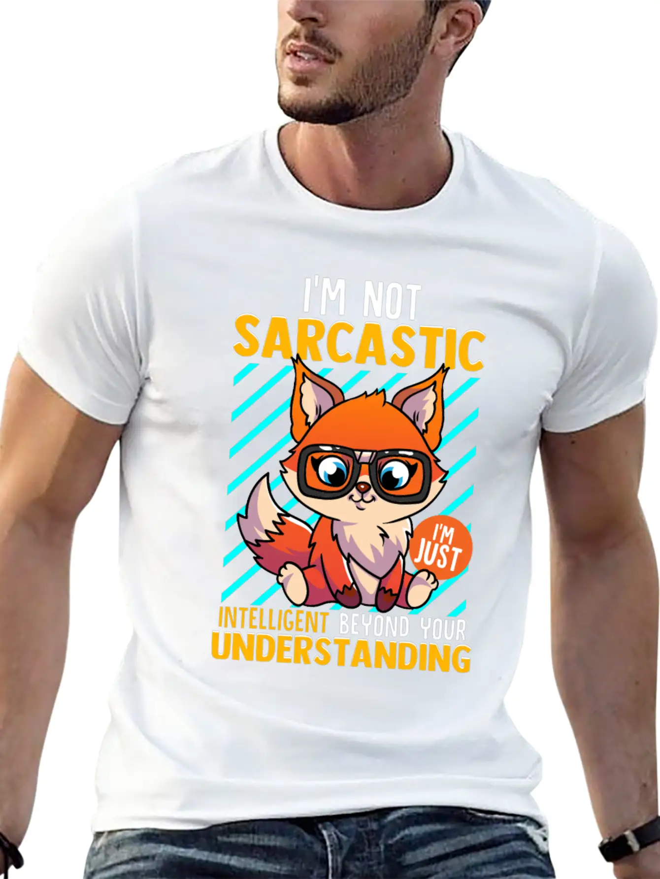 I'm Not Sarcastic I'm Just Intelligent Classic Cotton Tee – Unisex Comfort For Any Season