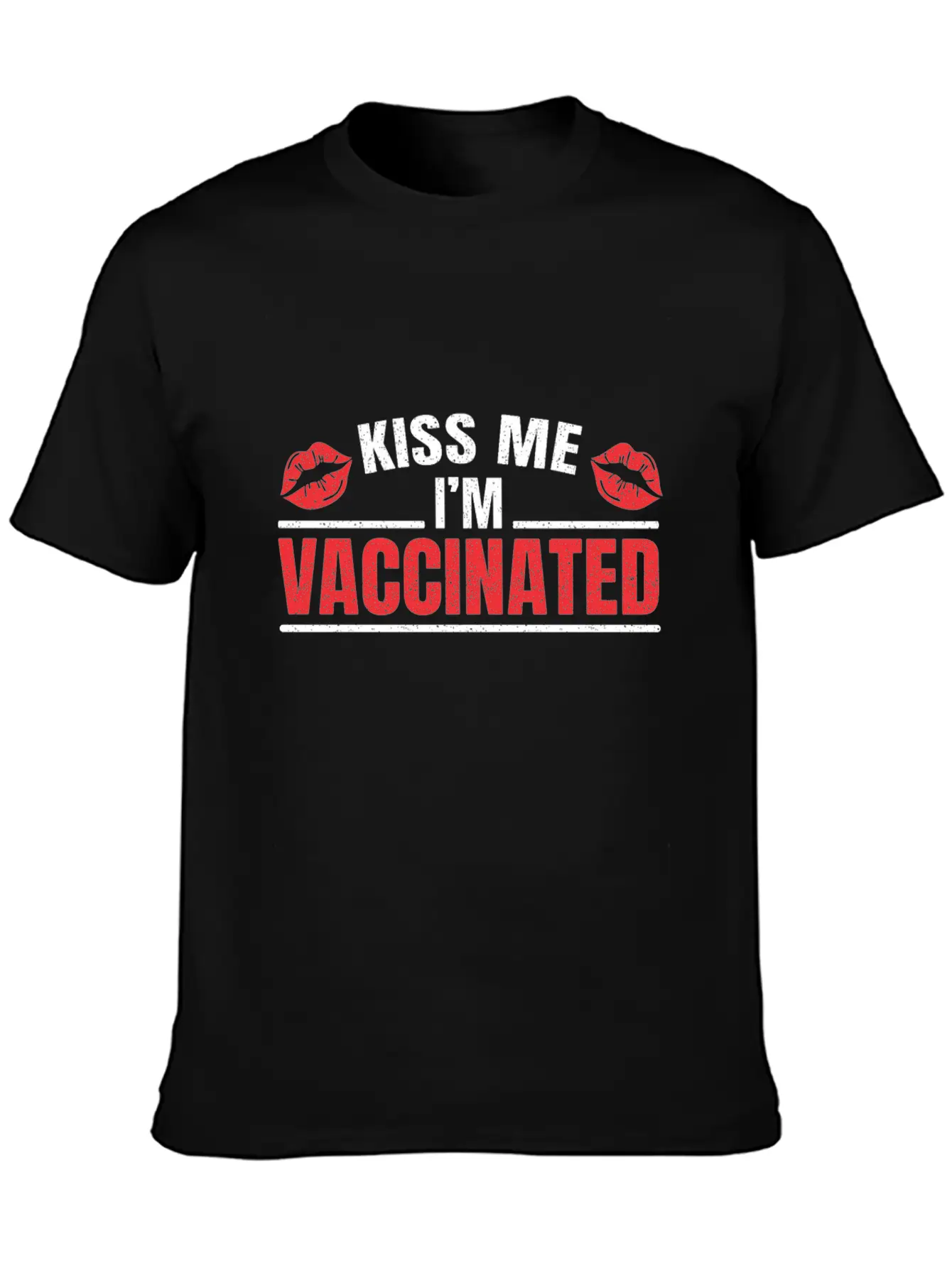 I'm Vaccinated Vaccination Vax Immunization Pro Casual Graphic T-Shirt – Simple And Comfortable Daily Wear