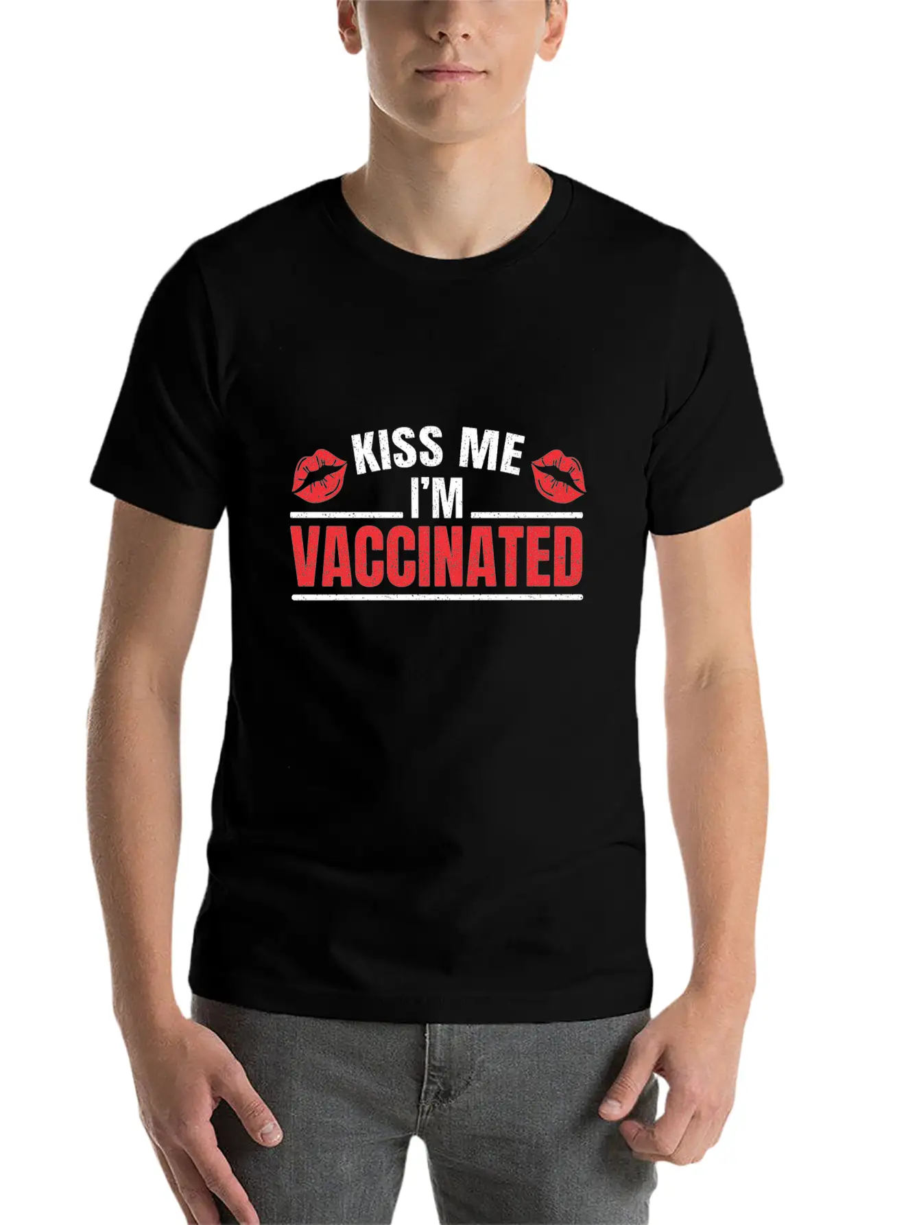 I'm Vaccinated Vaccination Vax Immunization Pro Casual Graphic T-Shirt – Simple And Comfortable Daily Wear