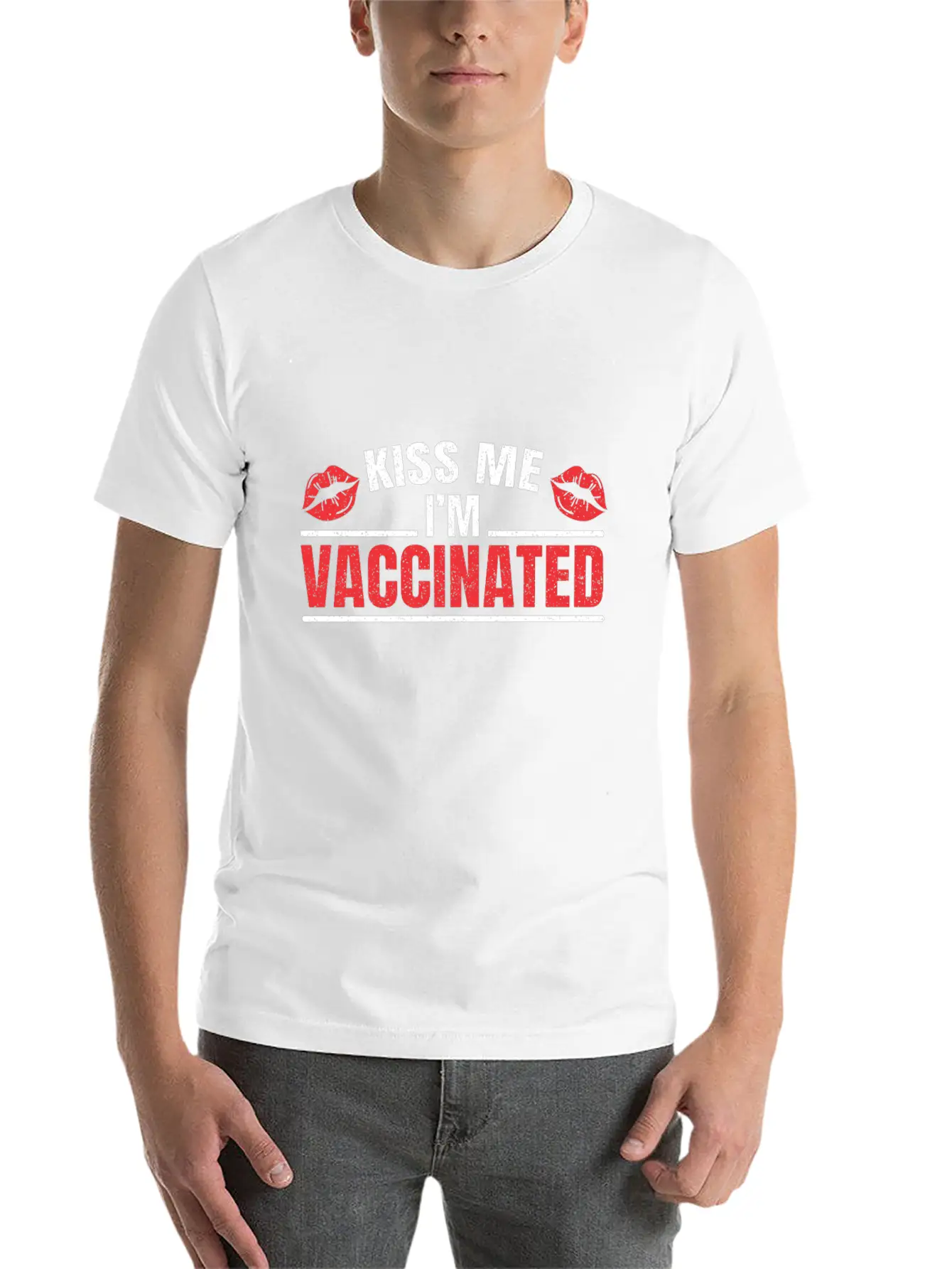 I'm Vaccinated Vaccination Vax Immunization Pro Casual Graphic T-Shirt – Simple And Comfortable Daily Wear