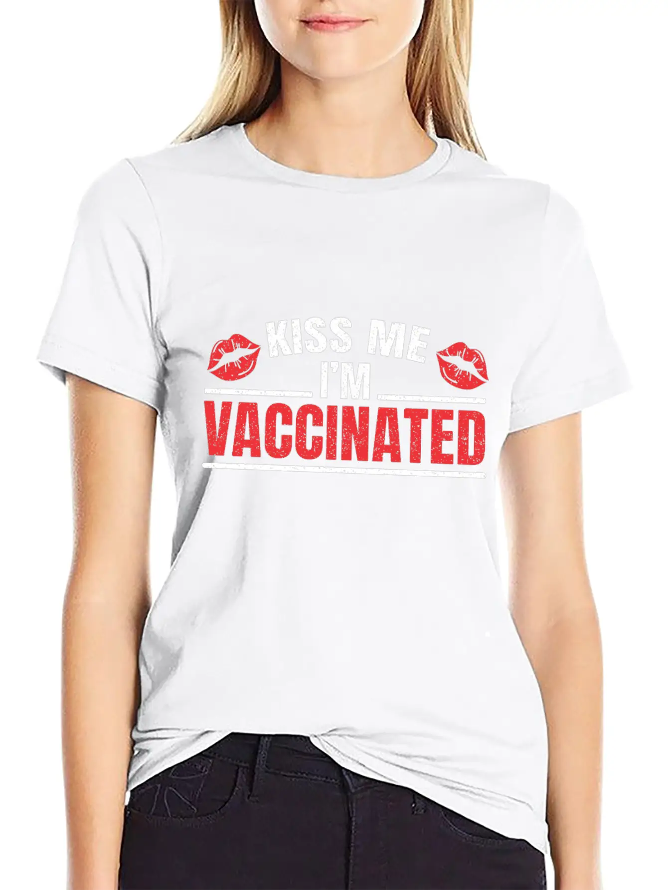 I'm Vaccinated Vaccination Vax Immunization Pro Casual Graphic T-Shirt – Simple And Comfortable Daily Wear