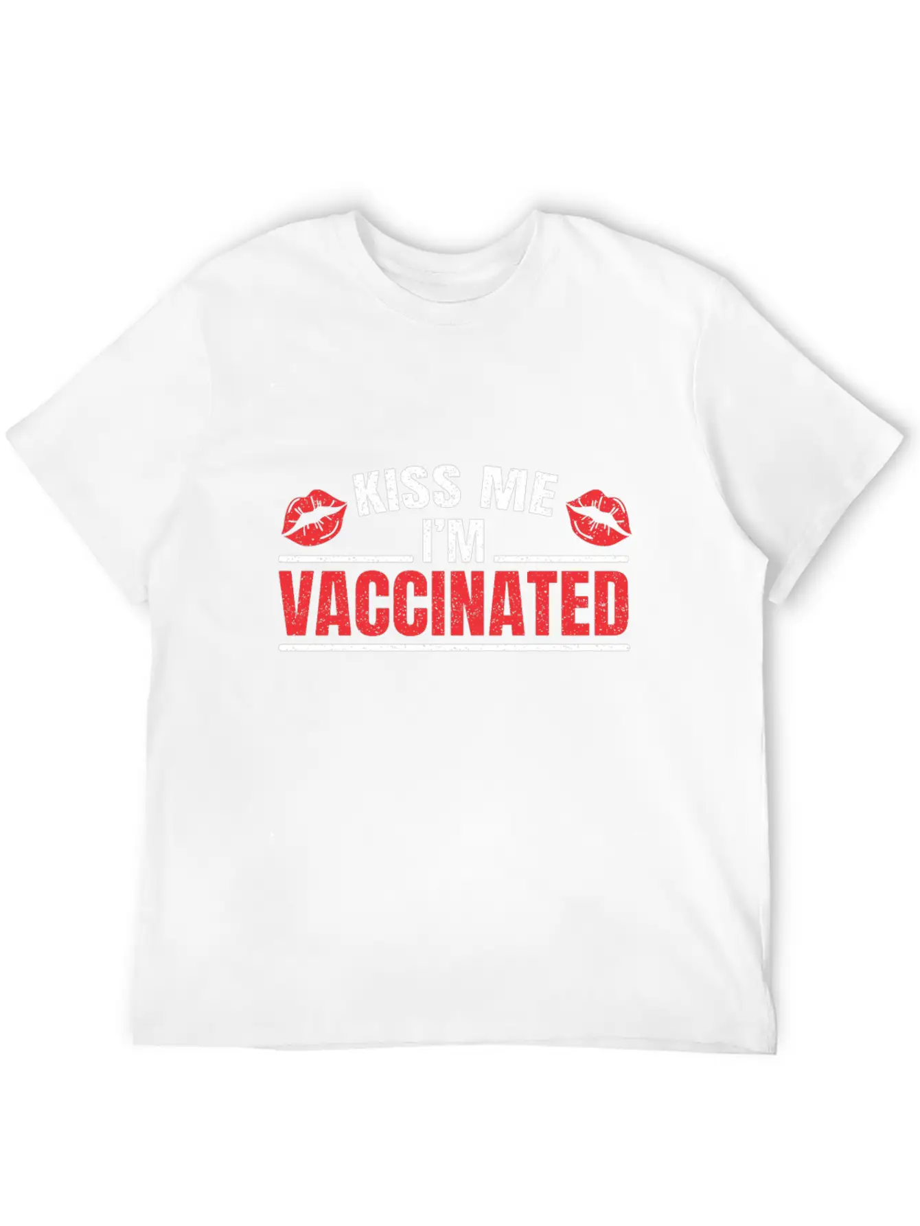 I'm Vaccinated Vaccination Vax Immunization Pro Casual Graphic T-Shirt – Simple And Comfortable Daily Wear