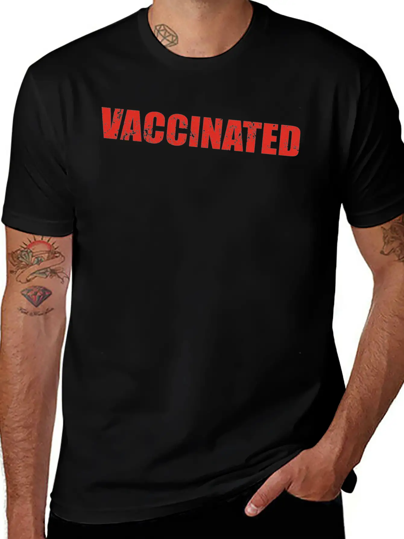 Influenza Vaccination Vaccinated Vaccine Classic Cotton Tee – Unisex Comfort For Any Season