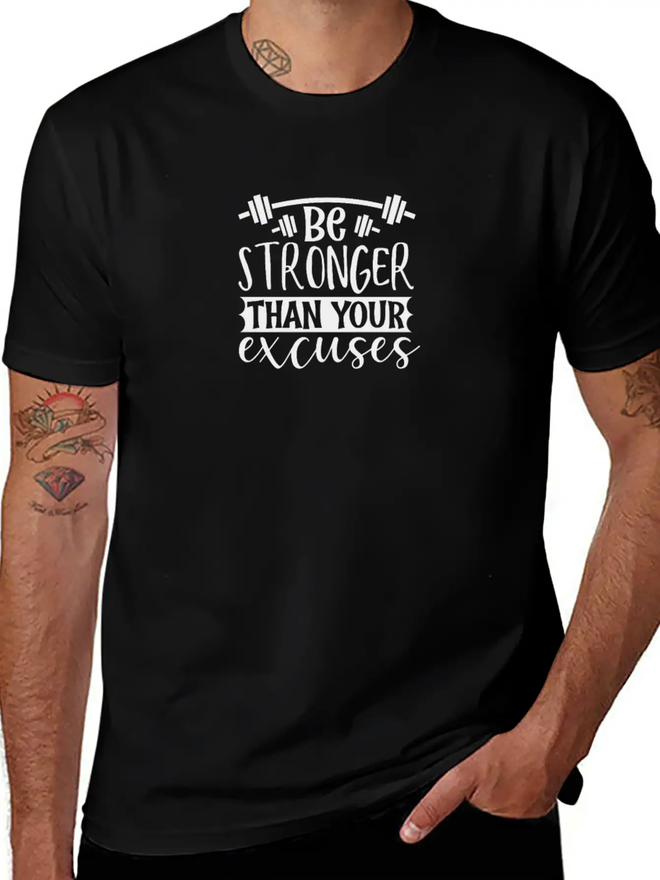 Inspirational Quotes Be Stronger Than Your Classic Cotton Tee – Unisex Comfort For Any Season