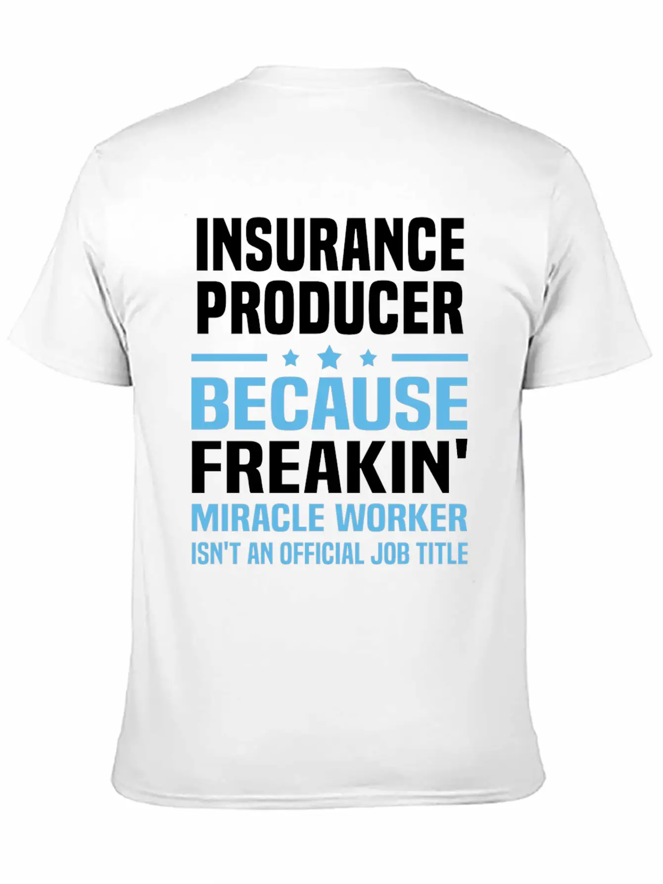 Insurance Producer Classic Cotton Tee – Unisex Comfort For Any Season