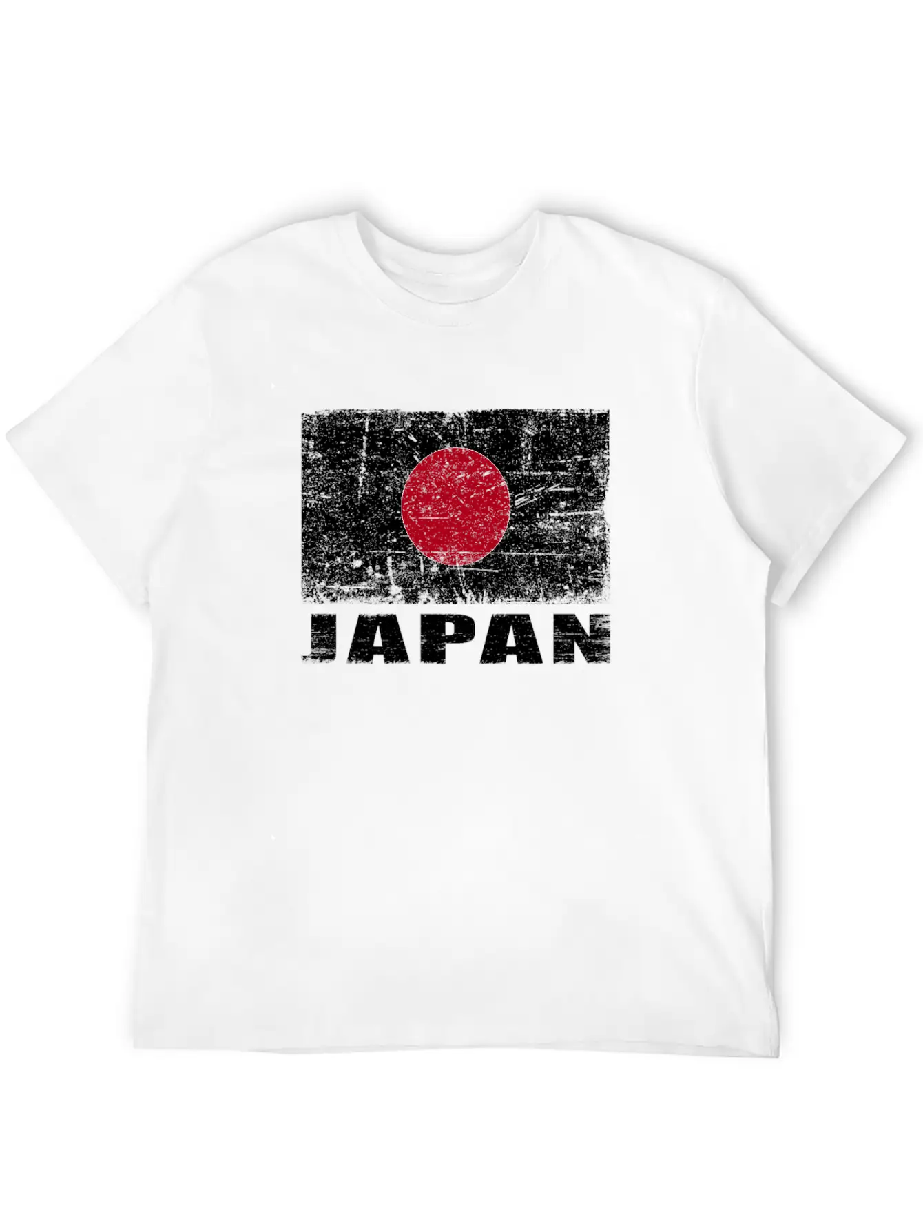 Japan Flag Grunge Country Flag Japan Classic Cotton Tee – Unisex Comfort For Any Season