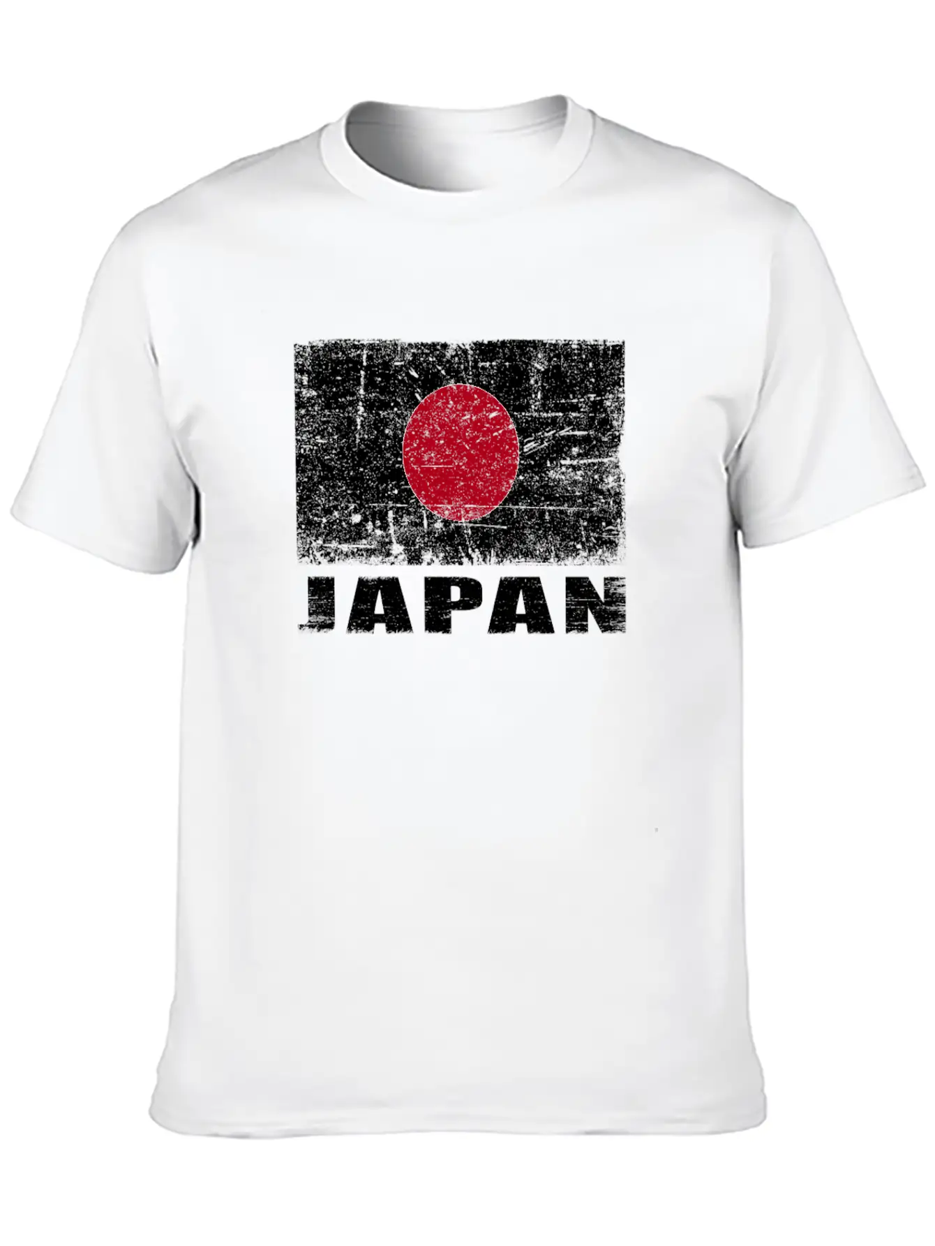 Japan Flag Grunge Country Flag Japan Classic Cotton Tee – Unisex Comfort For Any Season