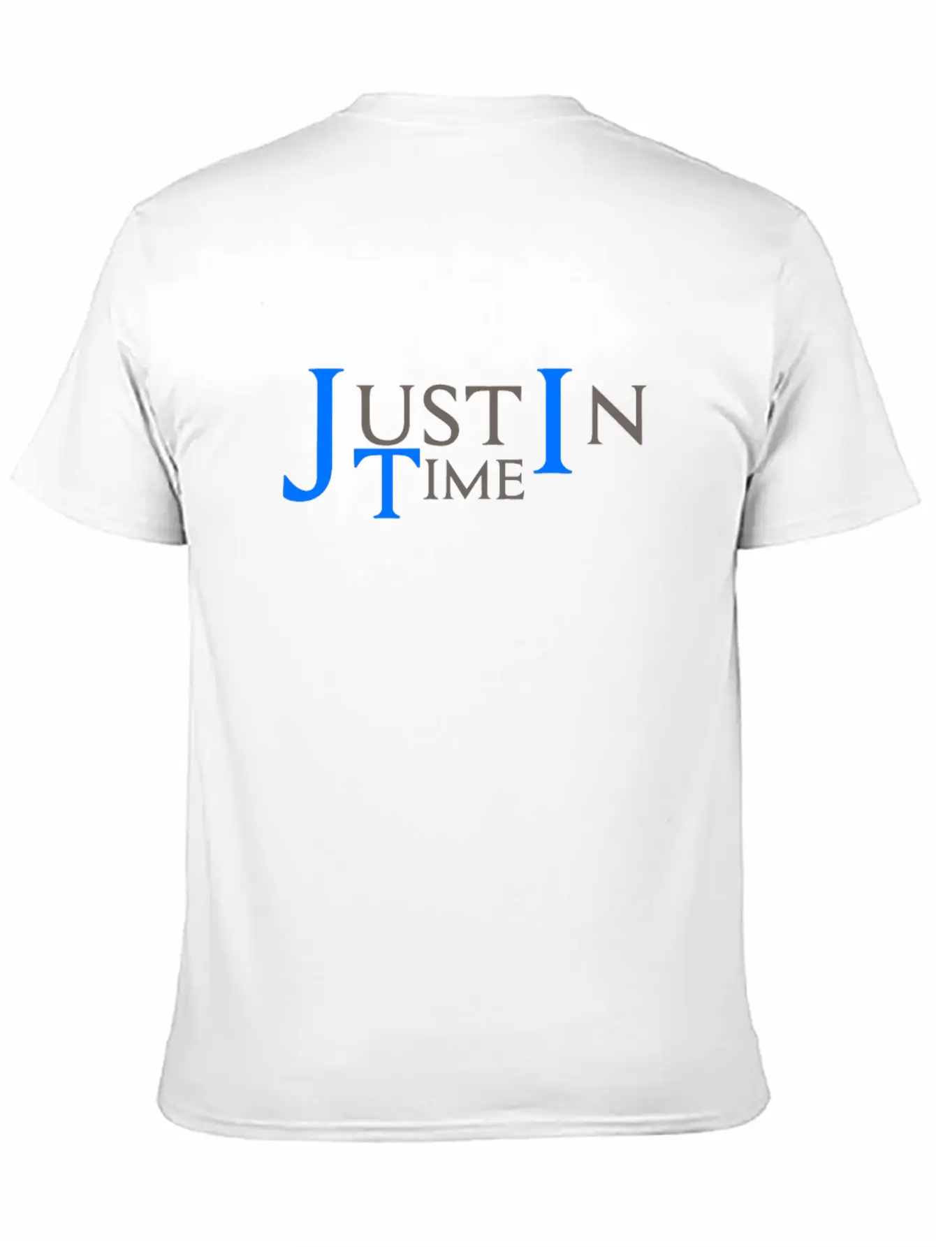 Justintime Dark Essential Unisex Summer Tee – Soft Cotton Casual Fit