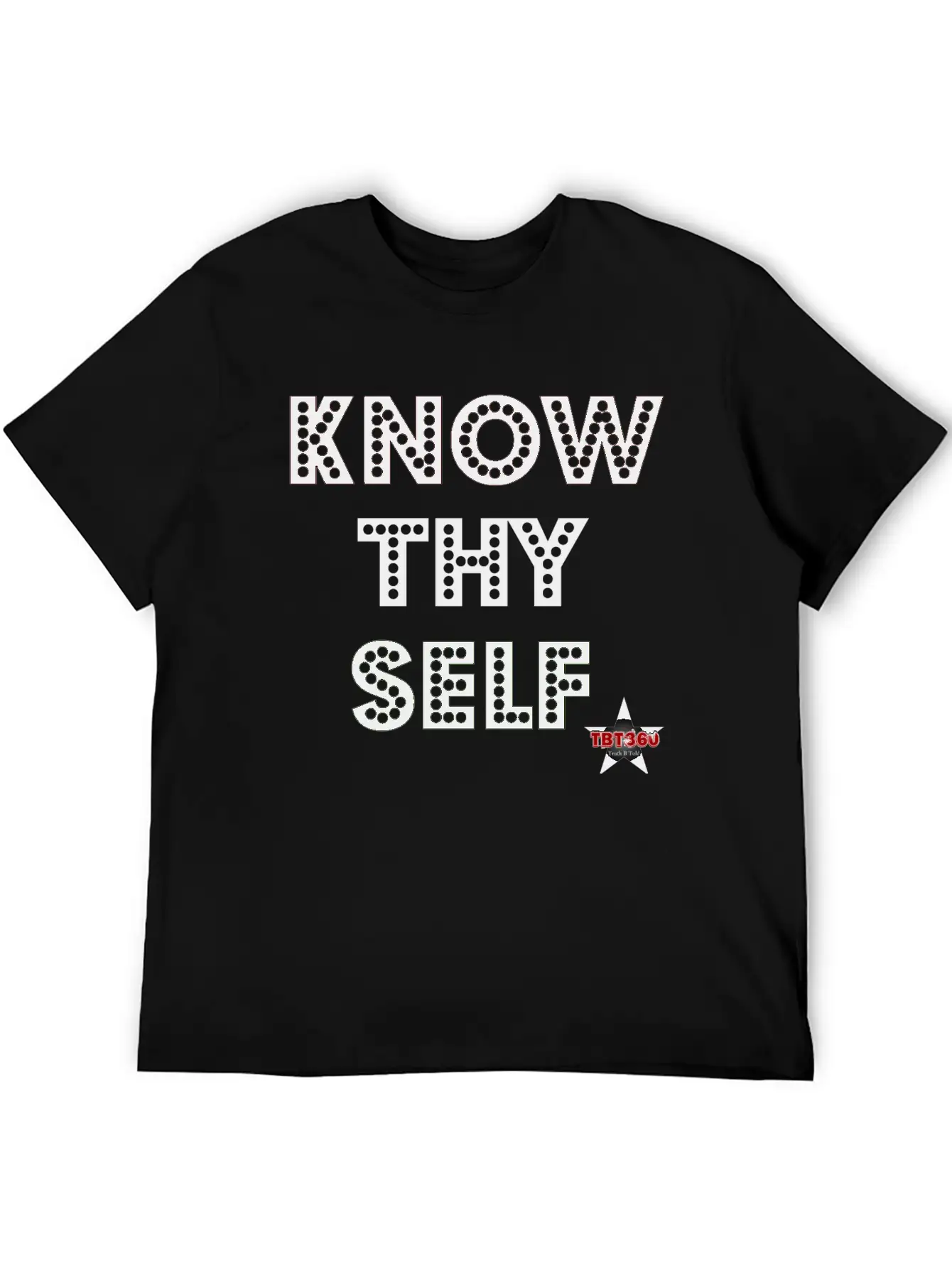 KNOW THY SELF Casual Graphic T-Shirt – Simple And Comfortable Daily Wear