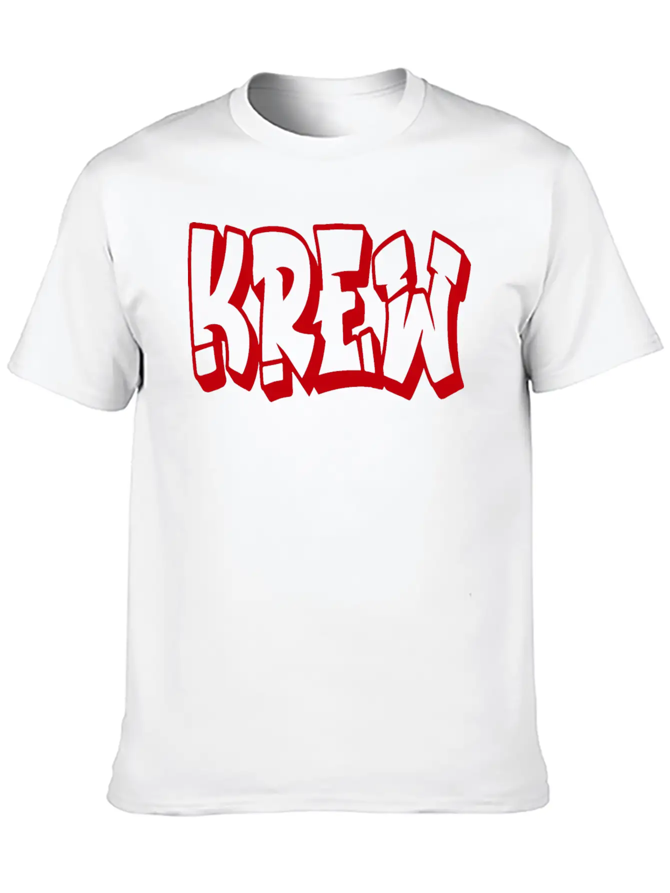 Krew Casual Graphic T-Shirt – Simple And Comfortable Daily Wear