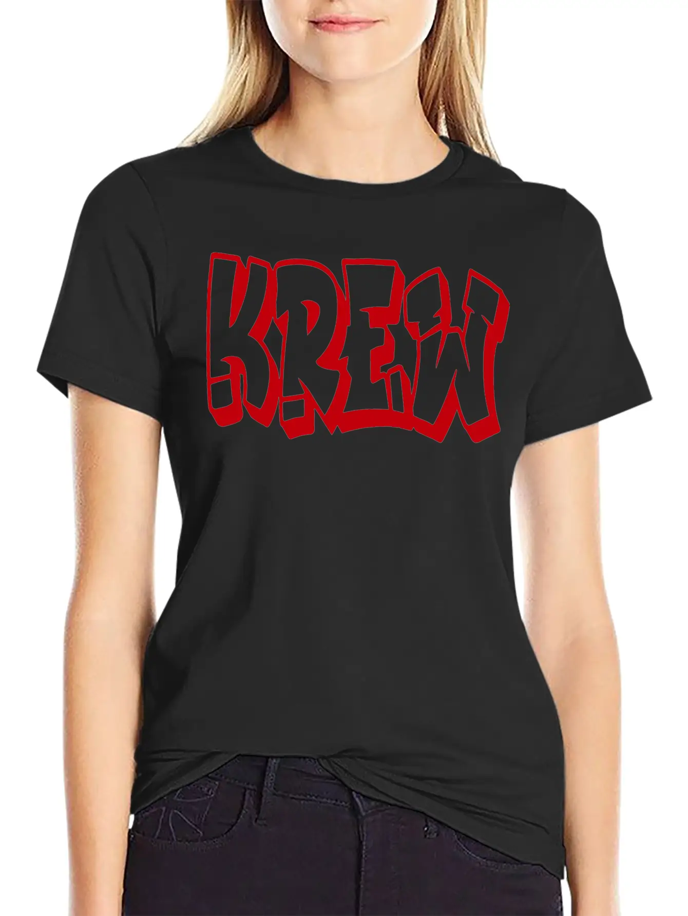 Krew Casual Graphic T-Shirt – Simple And Comfortable Daily Wear