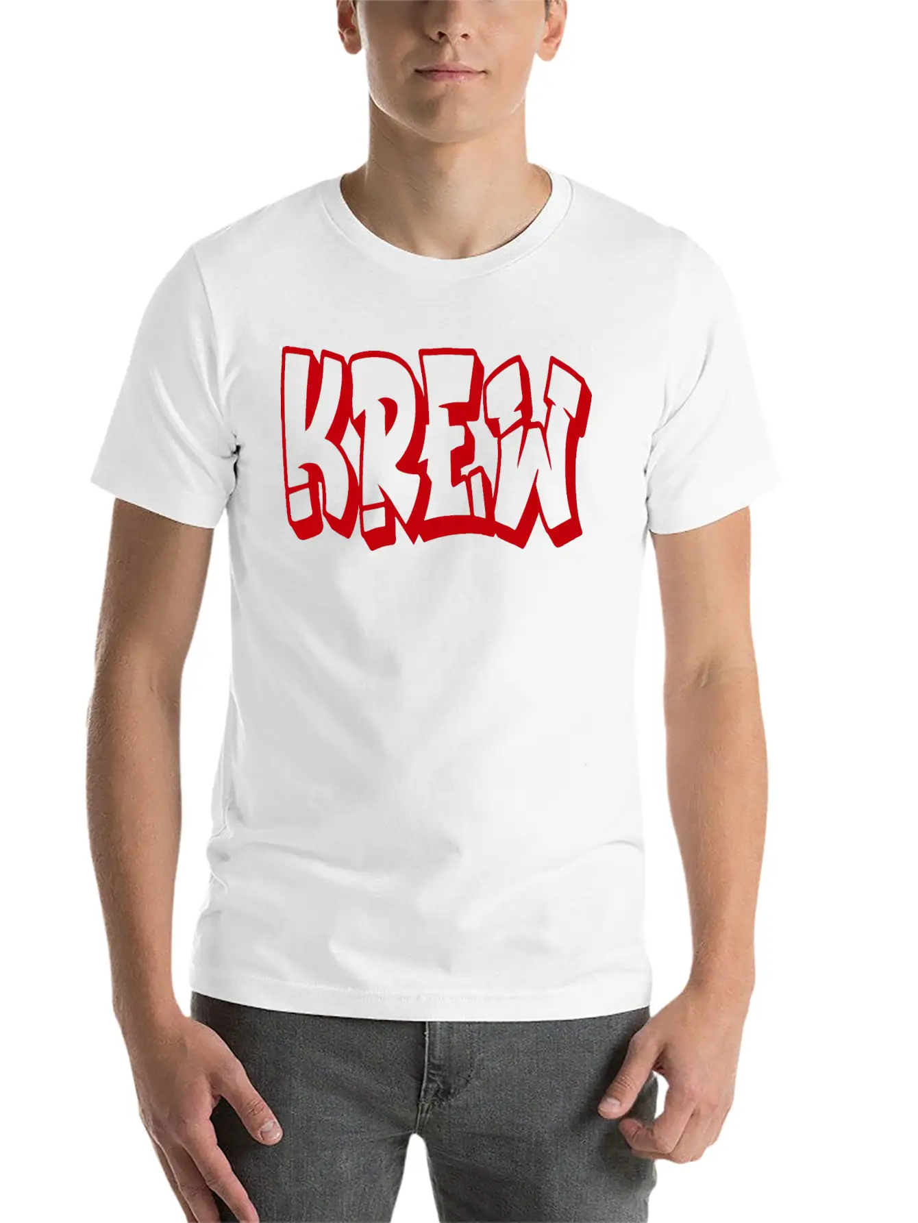 Krew Casual Graphic T-Shirt – Simple And Comfortable Daily Wear