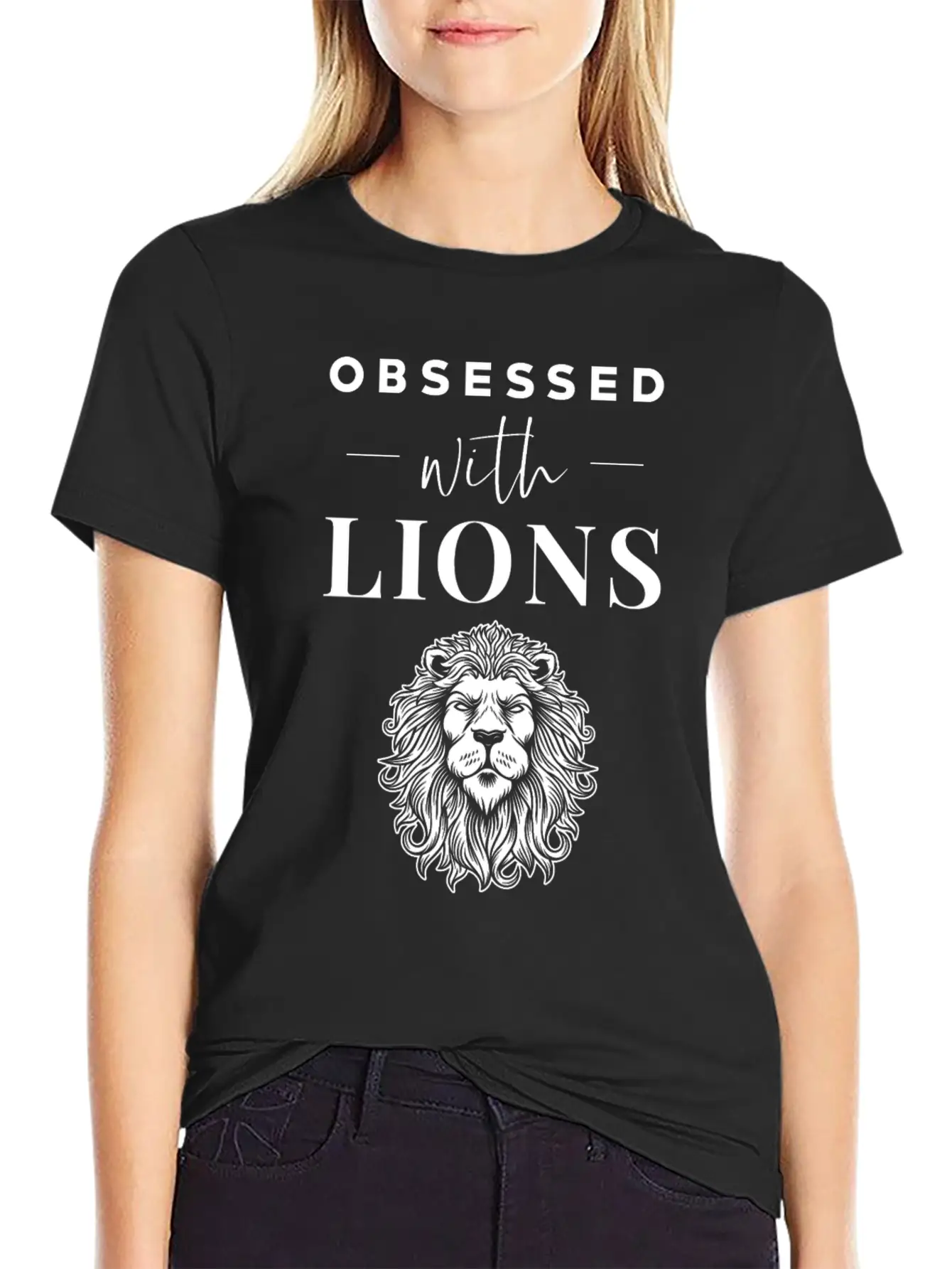 Lion Casual Graphic T-Shirt – Simple And Comfortable Daily Wear
