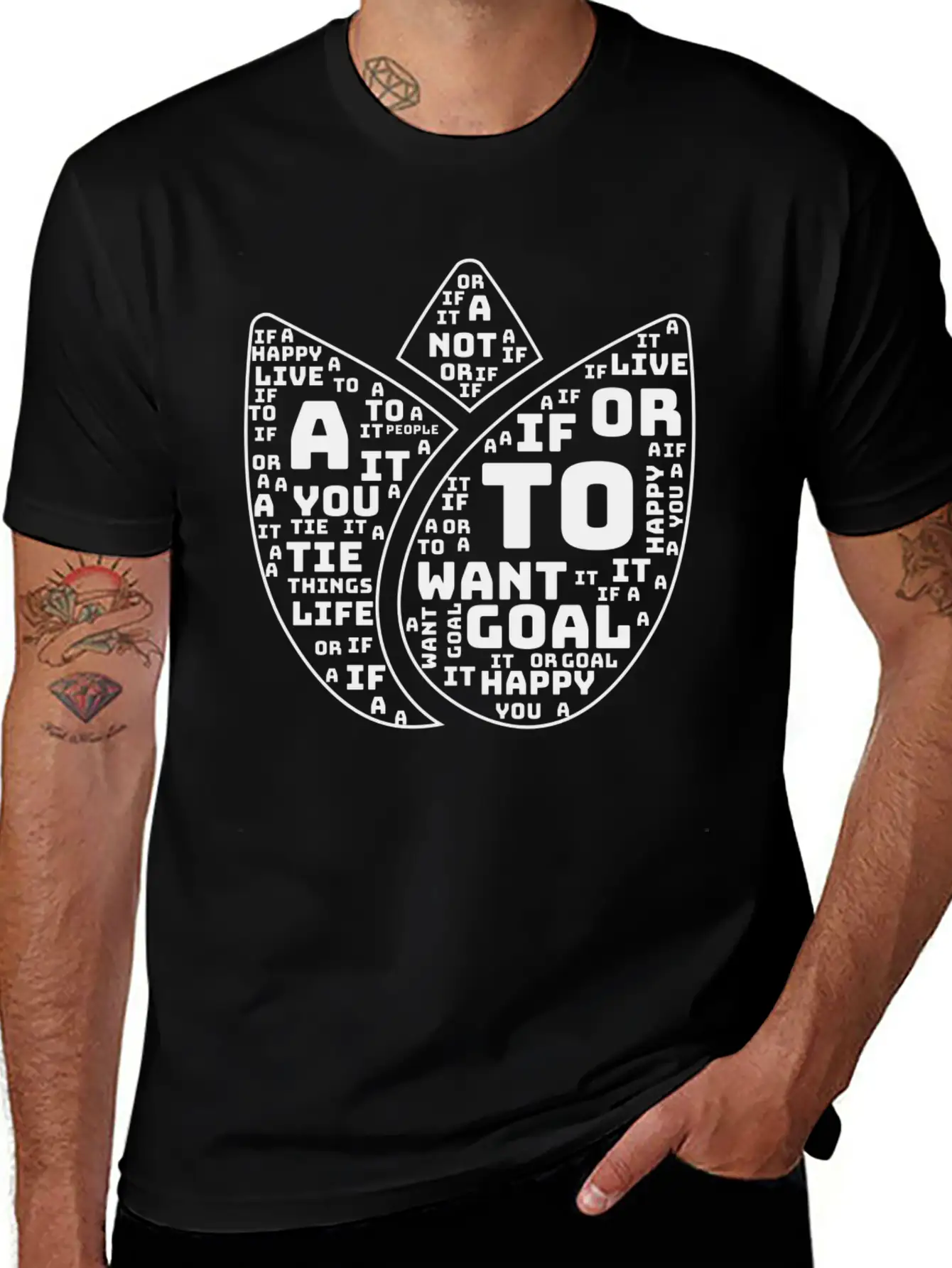 Live A Happy. Motivational Quote Classic Cotton Tee – Unisex Comfort For Any Season