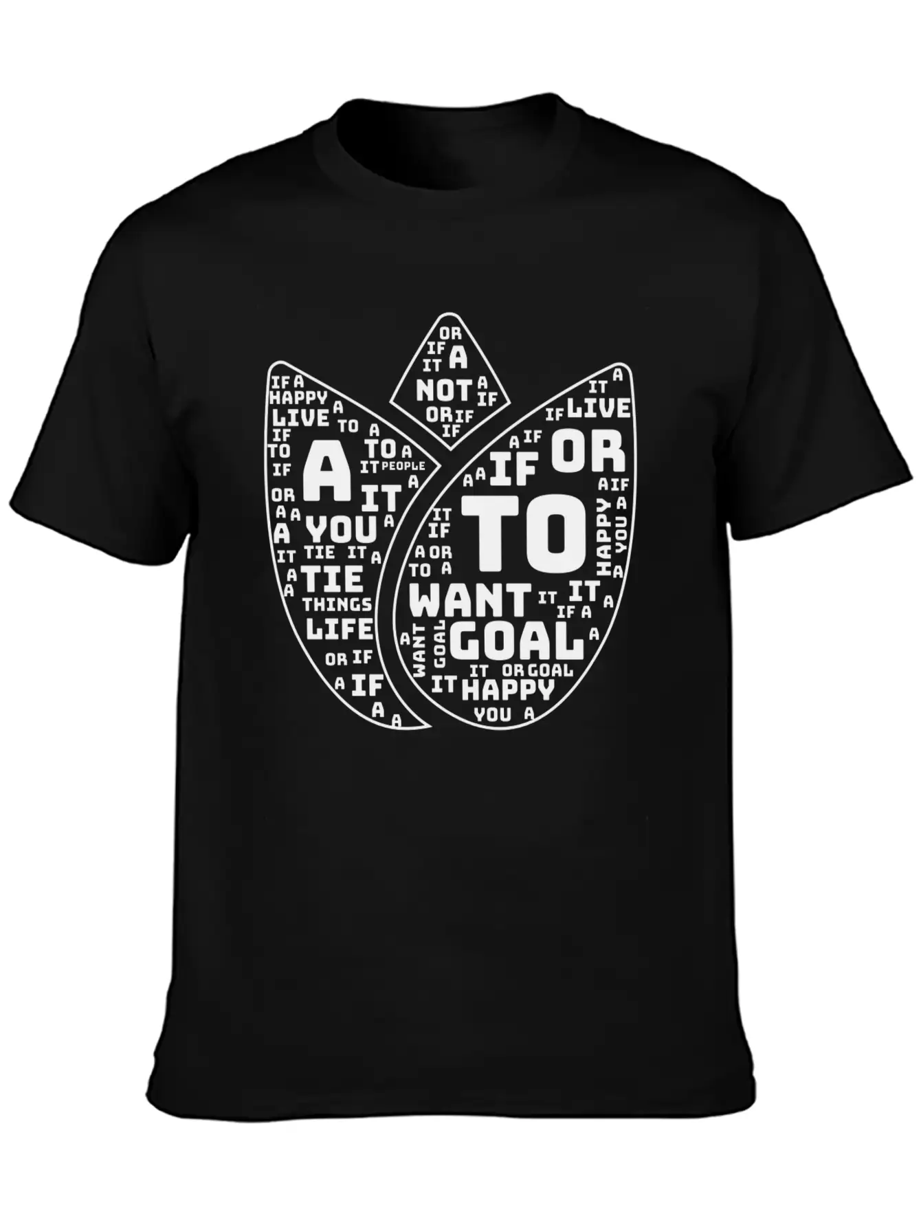 Live A Happy. Motivational Quote Classic Cotton Tee – Unisex Comfort For Any Season