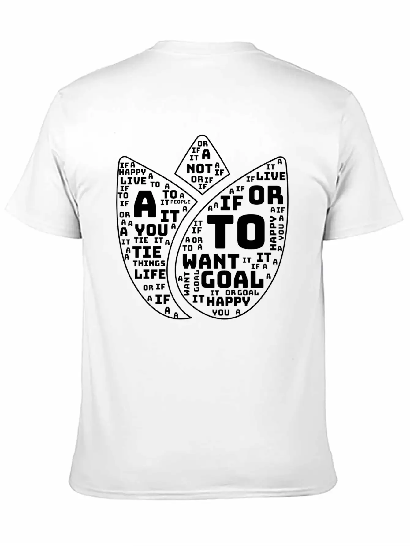 Live A Happy. Motivational Quote Classic Cotton Tee – Unisex Comfort For Any Season