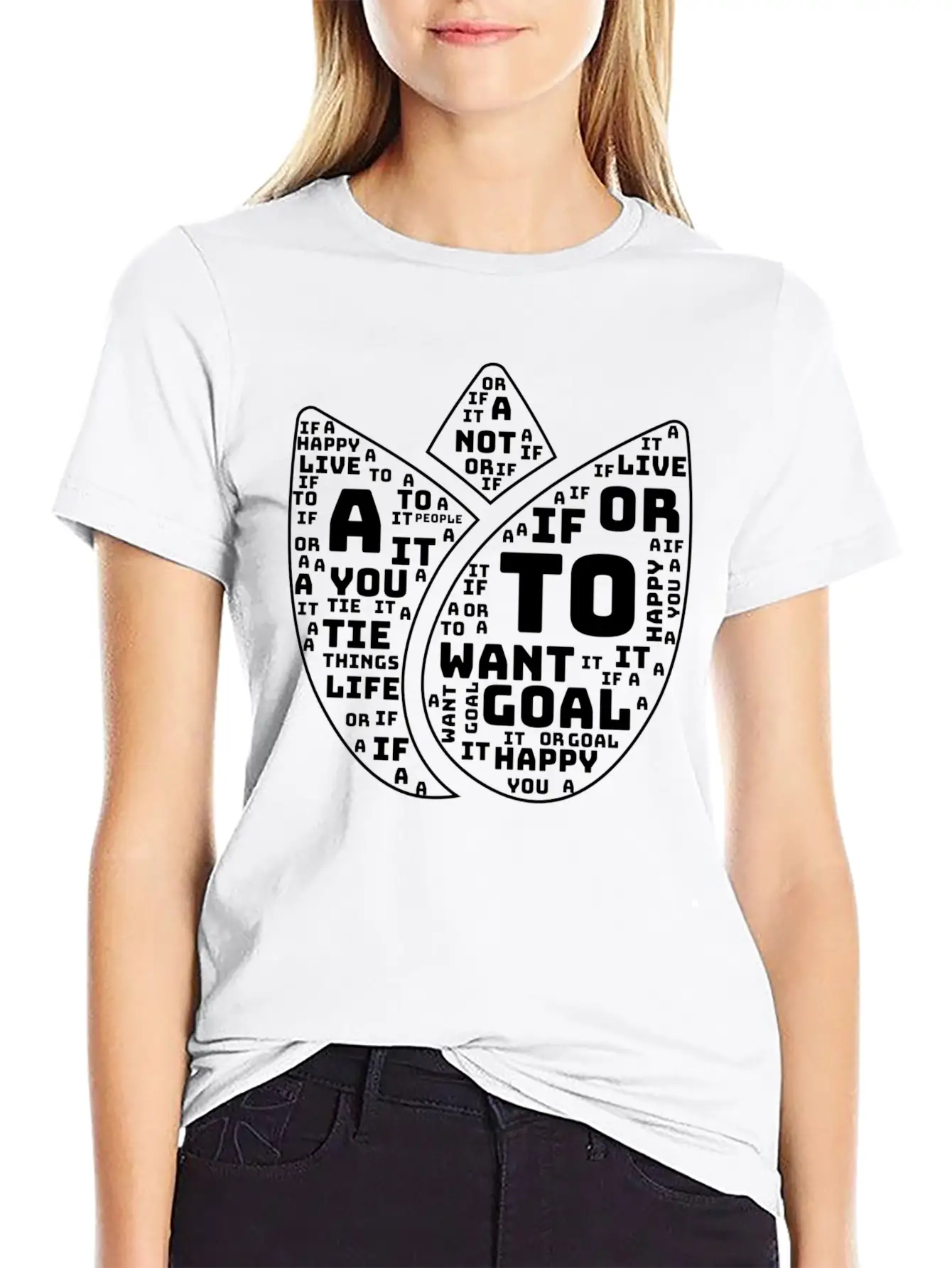 Live A Happy. Motivational Quote Classic Cotton Tee – Unisex Comfort For Any Season
