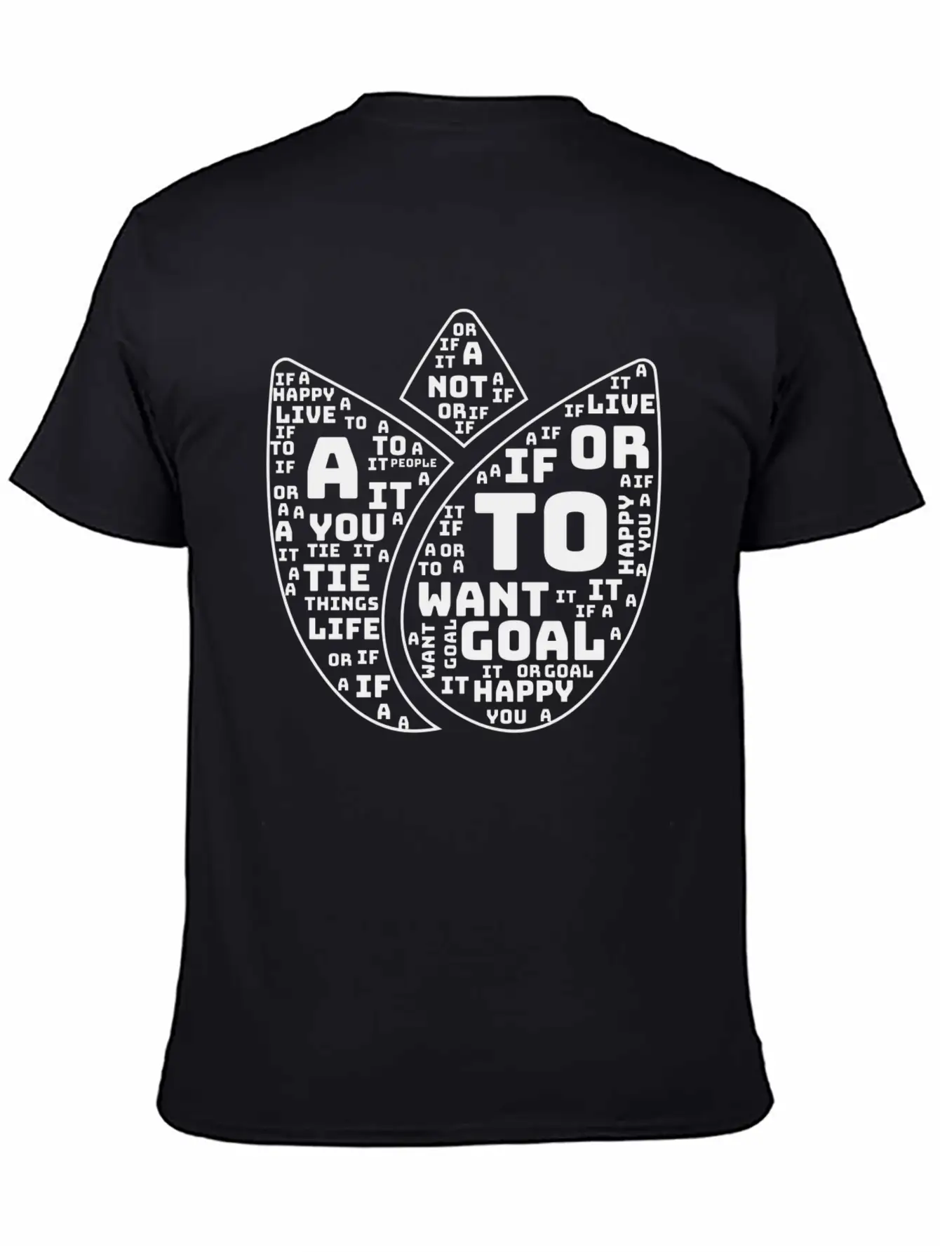 Live A Happy. Motivational Quote Classic Cotton Tee – Unisex Comfort For Any Season