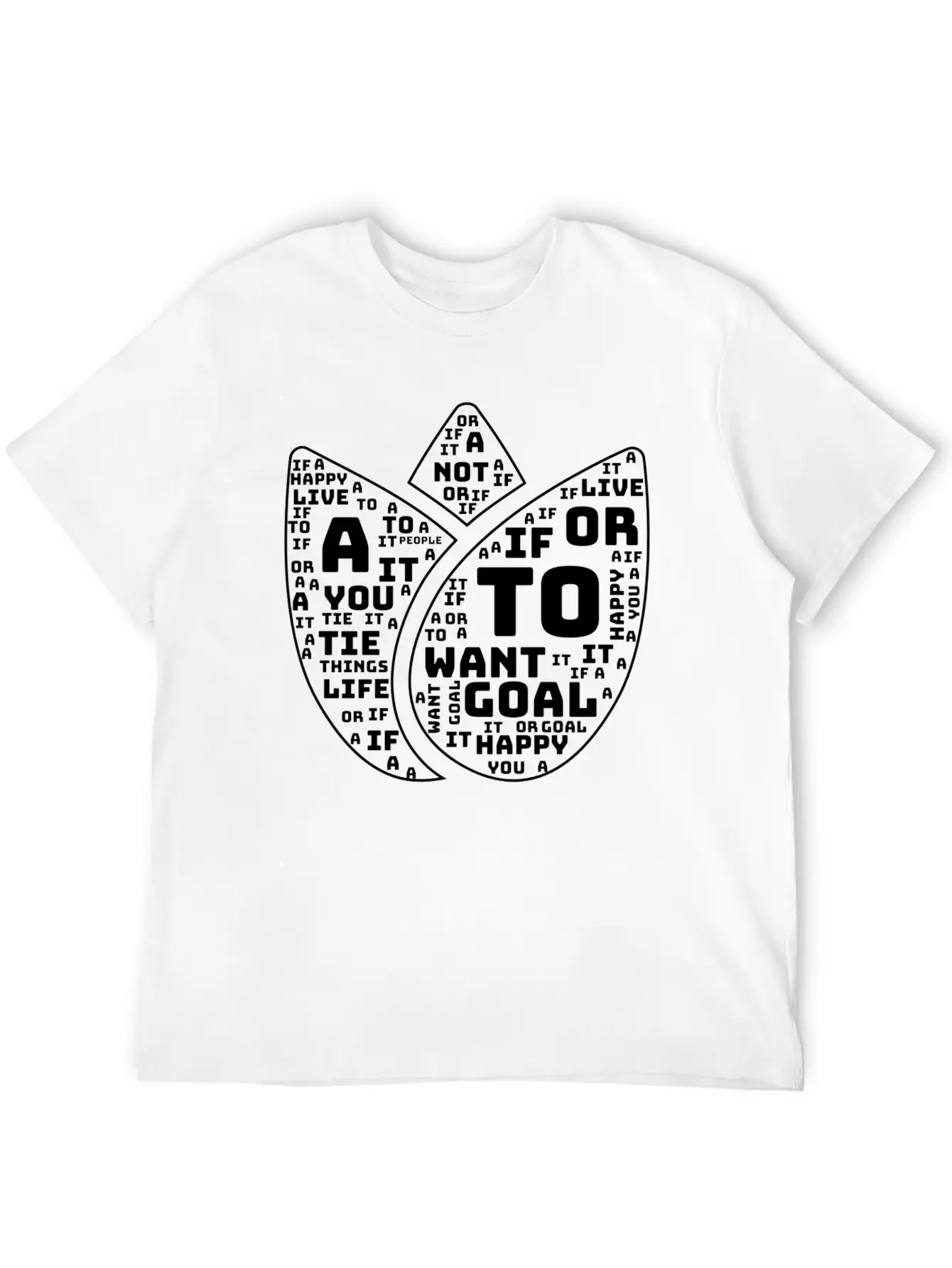 Live A Happy. Motivational Quote Classic Cotton Tee – Unisex Comfort For Any Season