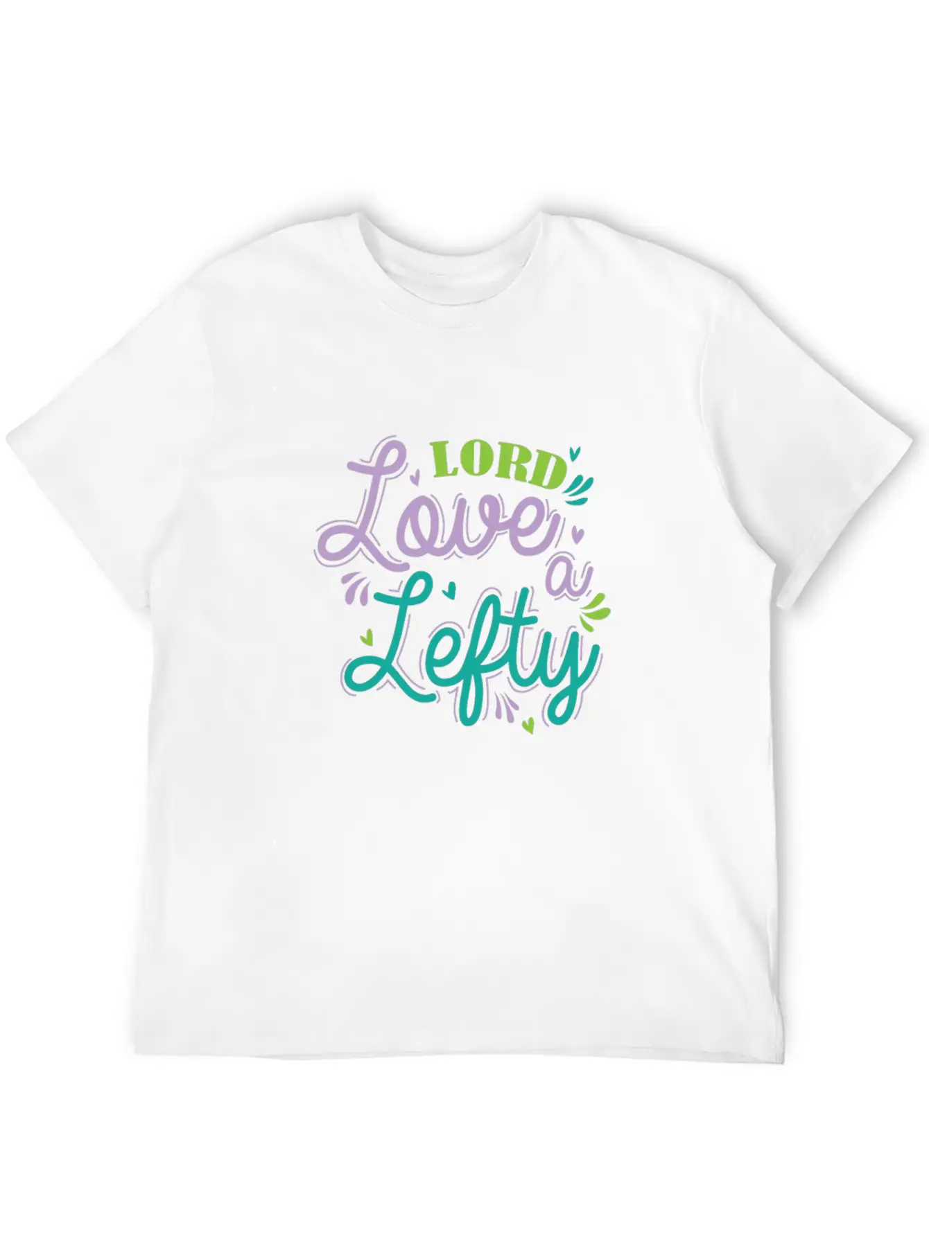 Lord Love A Lefty Write Lefty Casual Graphic T-Shirt – Simple And Comfortable Daily Wear