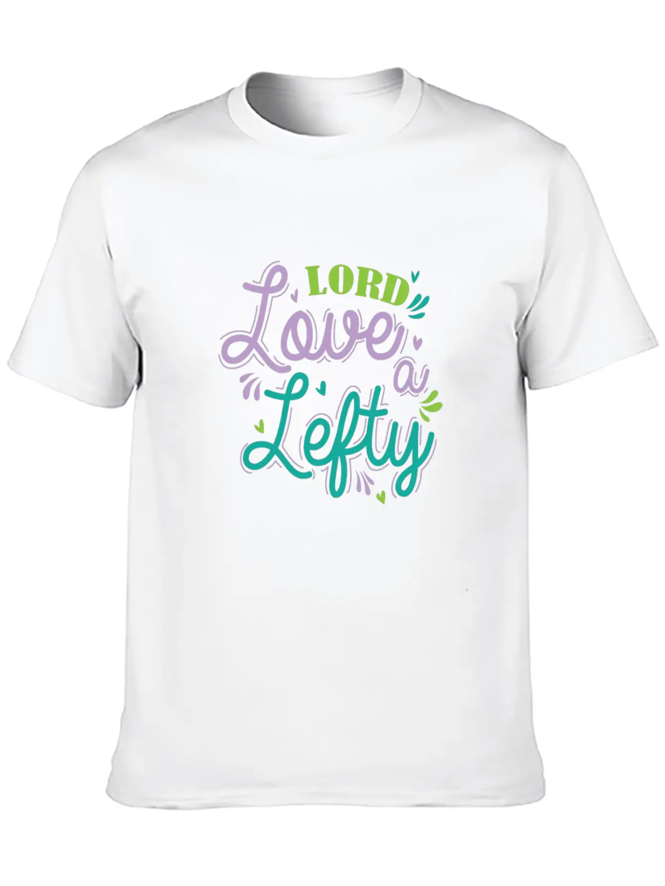 Lord Love A Lefty Write Lefty Casual Graphic T-Shirt – Simple And Comfortable Daily Wear
