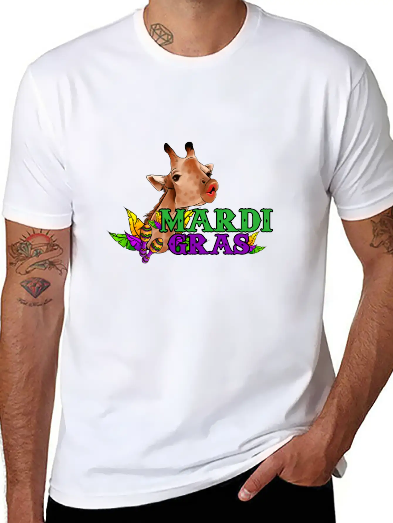 MARDI GRASS Classic Cotton Tee – Unisex Comfort For Any Season