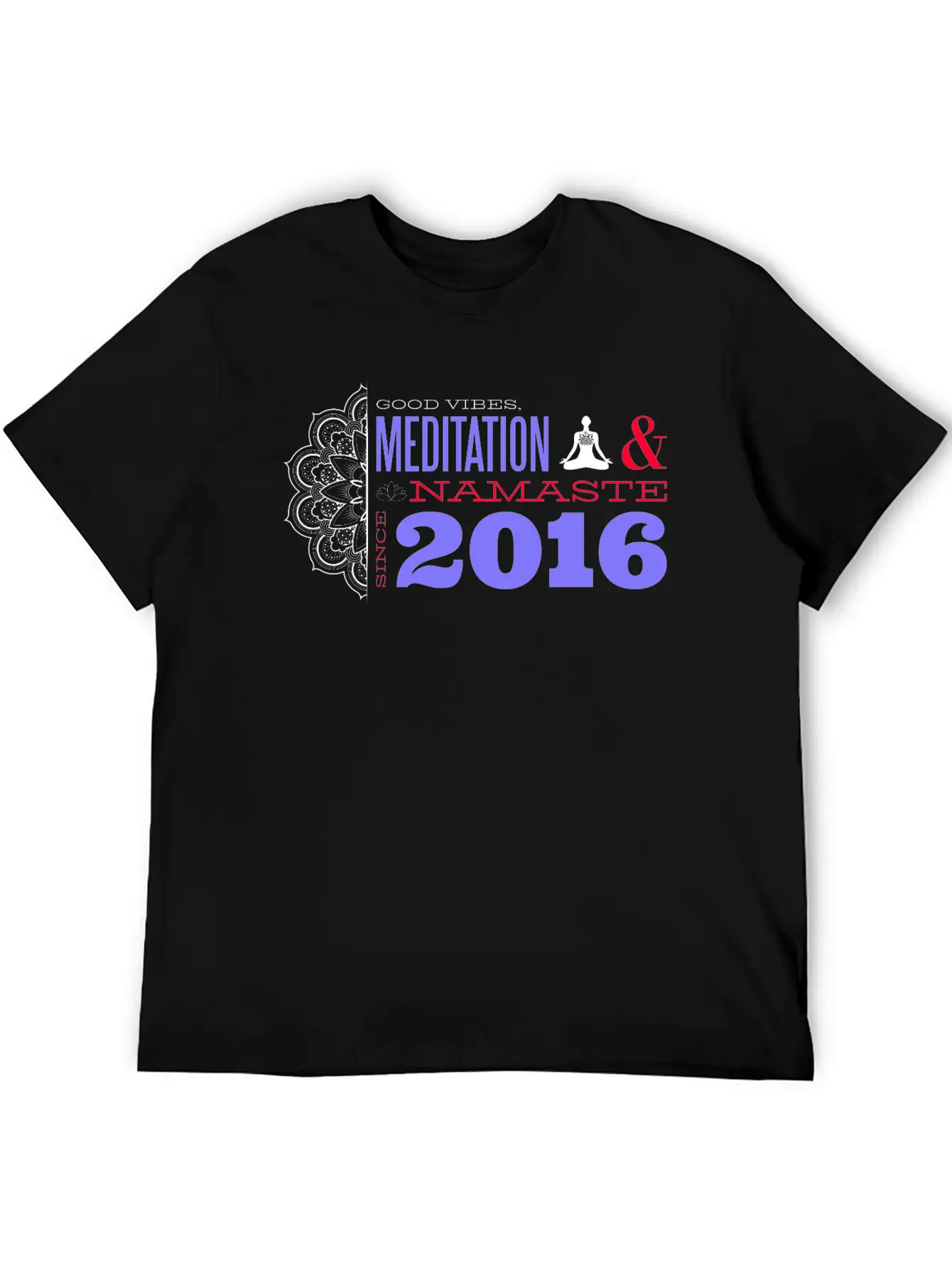 Meditating Since 2016 - 9 Years Of Mindful Living Classic Cotton Tee – Unisex Comfort For Any Season