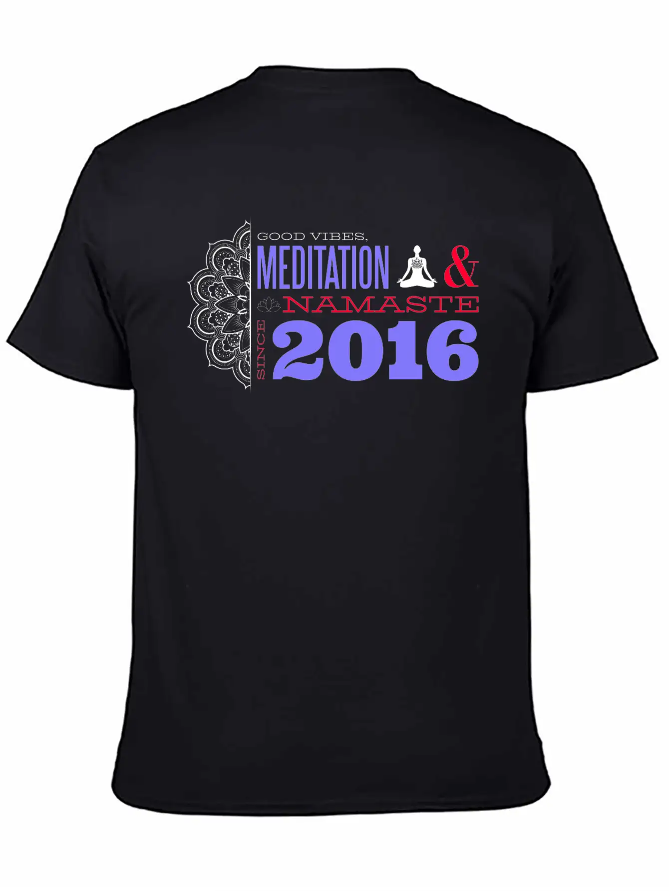 Meditating Since 2016 - 9 Years Of Mindful Living Classic Cotton Tee – Unisex Comfort For Any Season