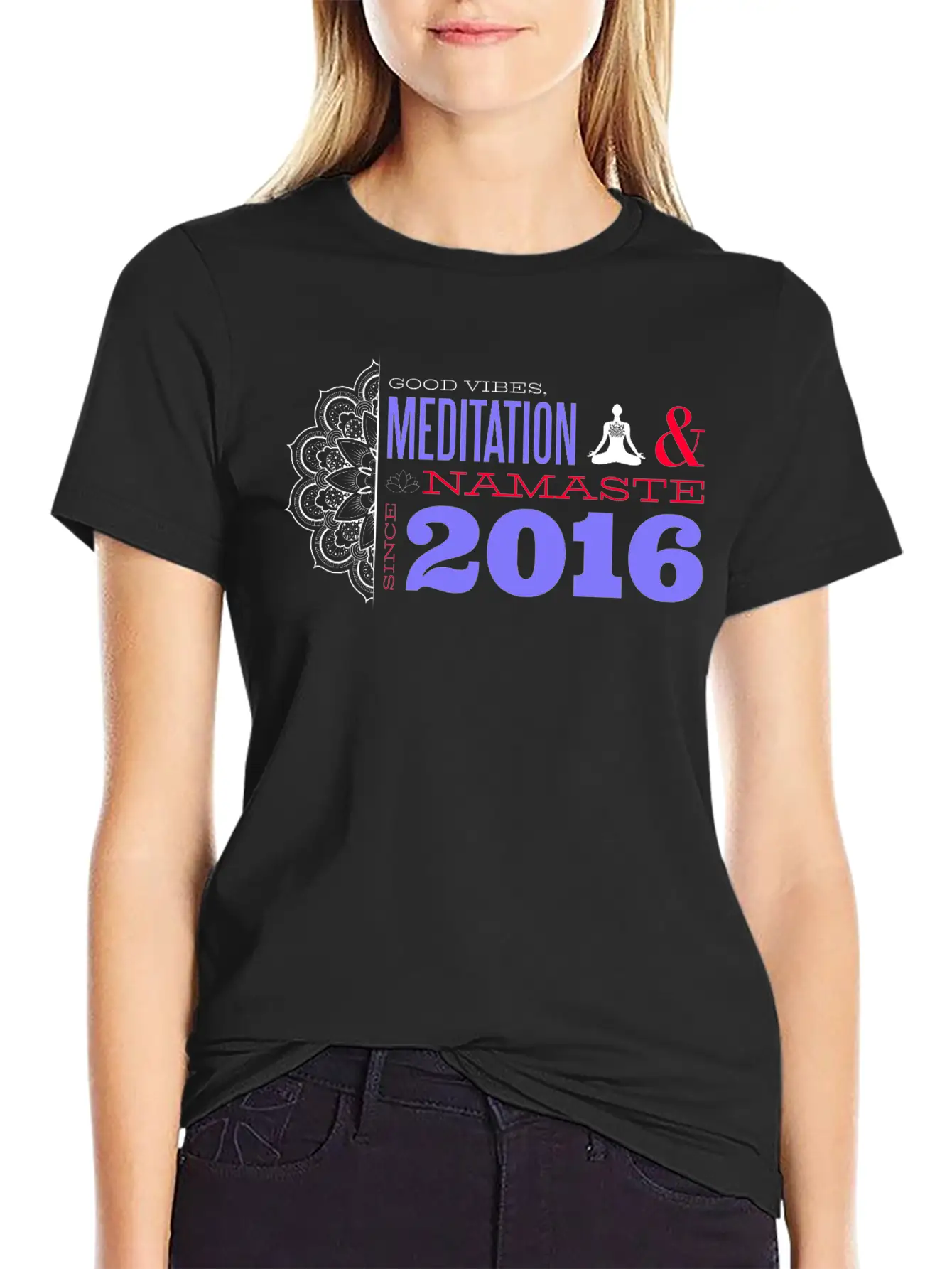 Meditating Since 2016 - 9 Years Of Mindful Living Classic Cotton Tee – Unisex Comfort For Any Season