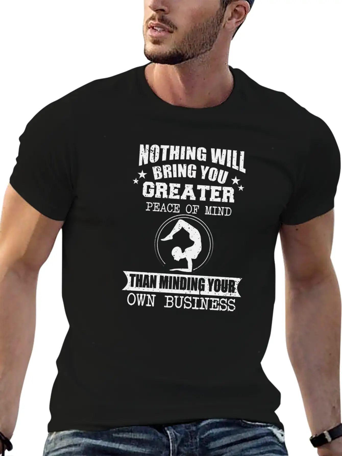 Minding Your Own Business Brings You Piece Of Mind Classic Cotton Tee – Unisex Comfort For Any Season