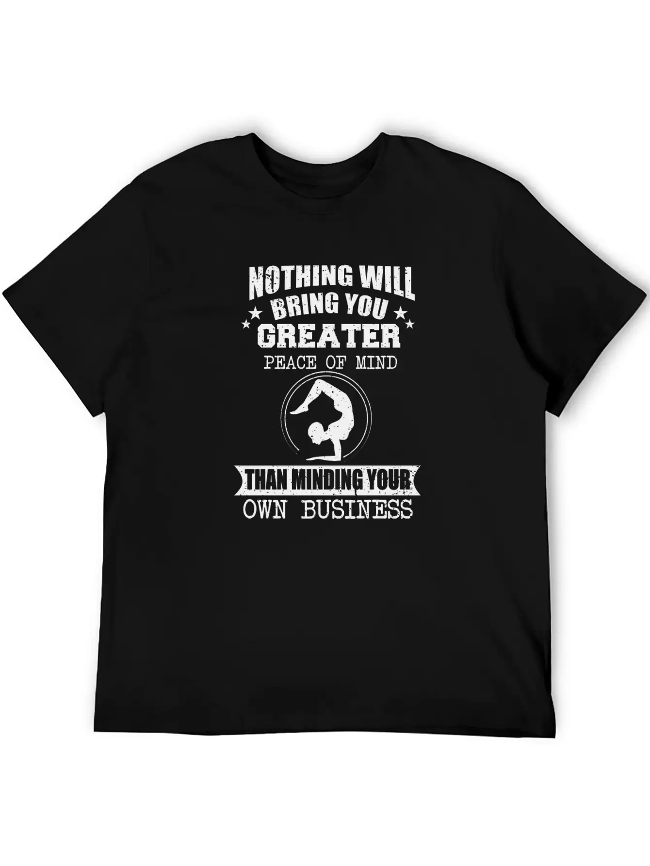 Minding Your Own Business Brings You Piece Of Mind Classic Cotton Tee – Unisex Comfort For Any Season