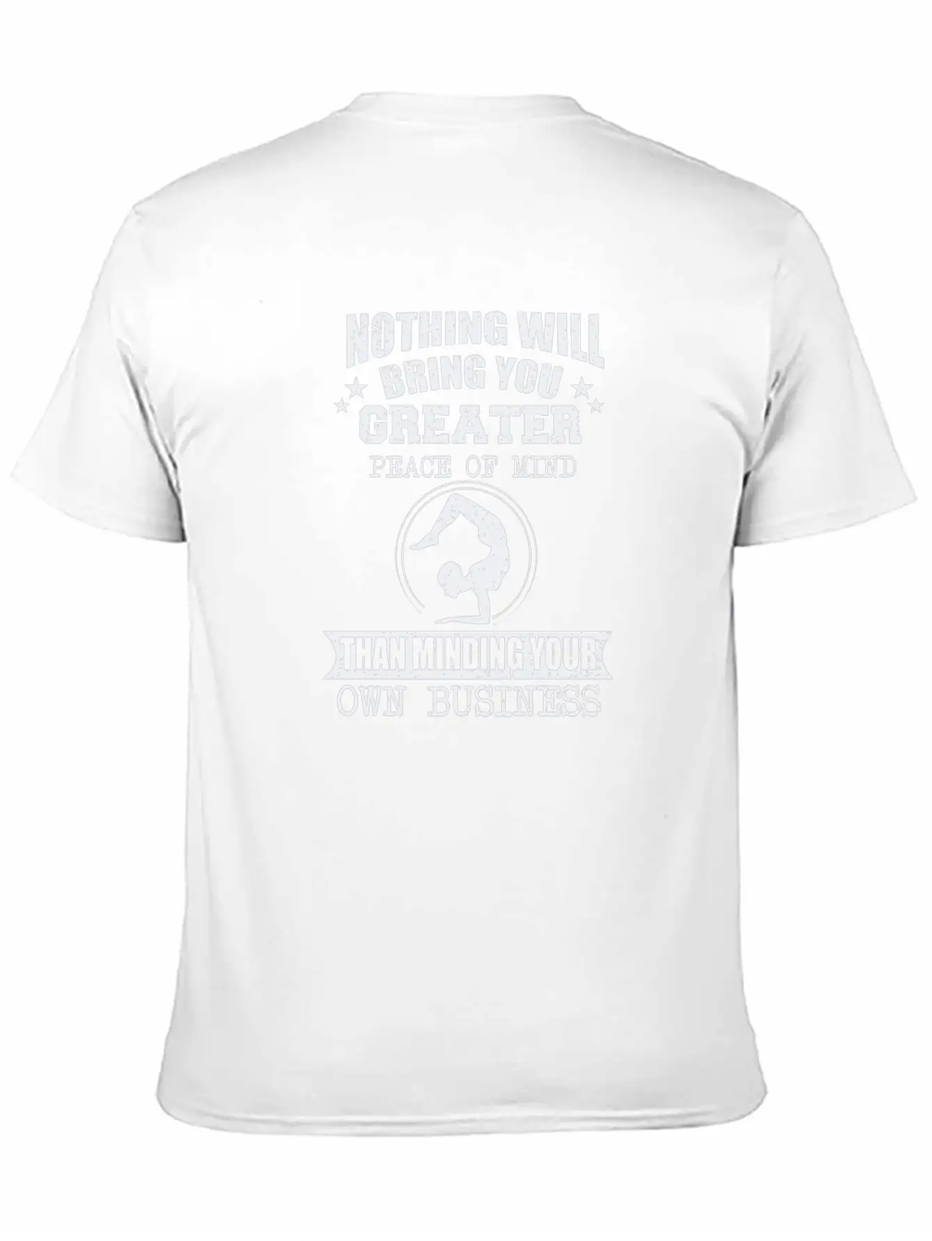 Minding Your Own Business Brings You Piece Of Mind Classic Cotton Tee – Unisex Comfort For Any Season