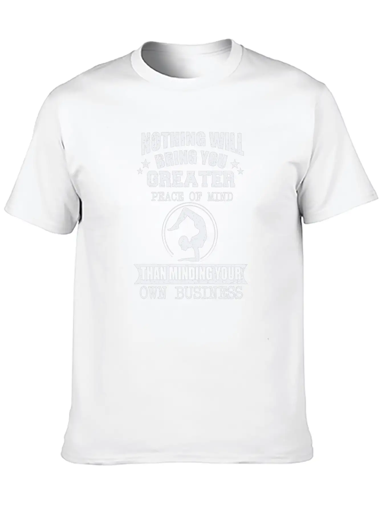 Minding Your Own Business Brings You Piece Of Mind Classic Cotton Tee – Unisex Comfort For Any Season