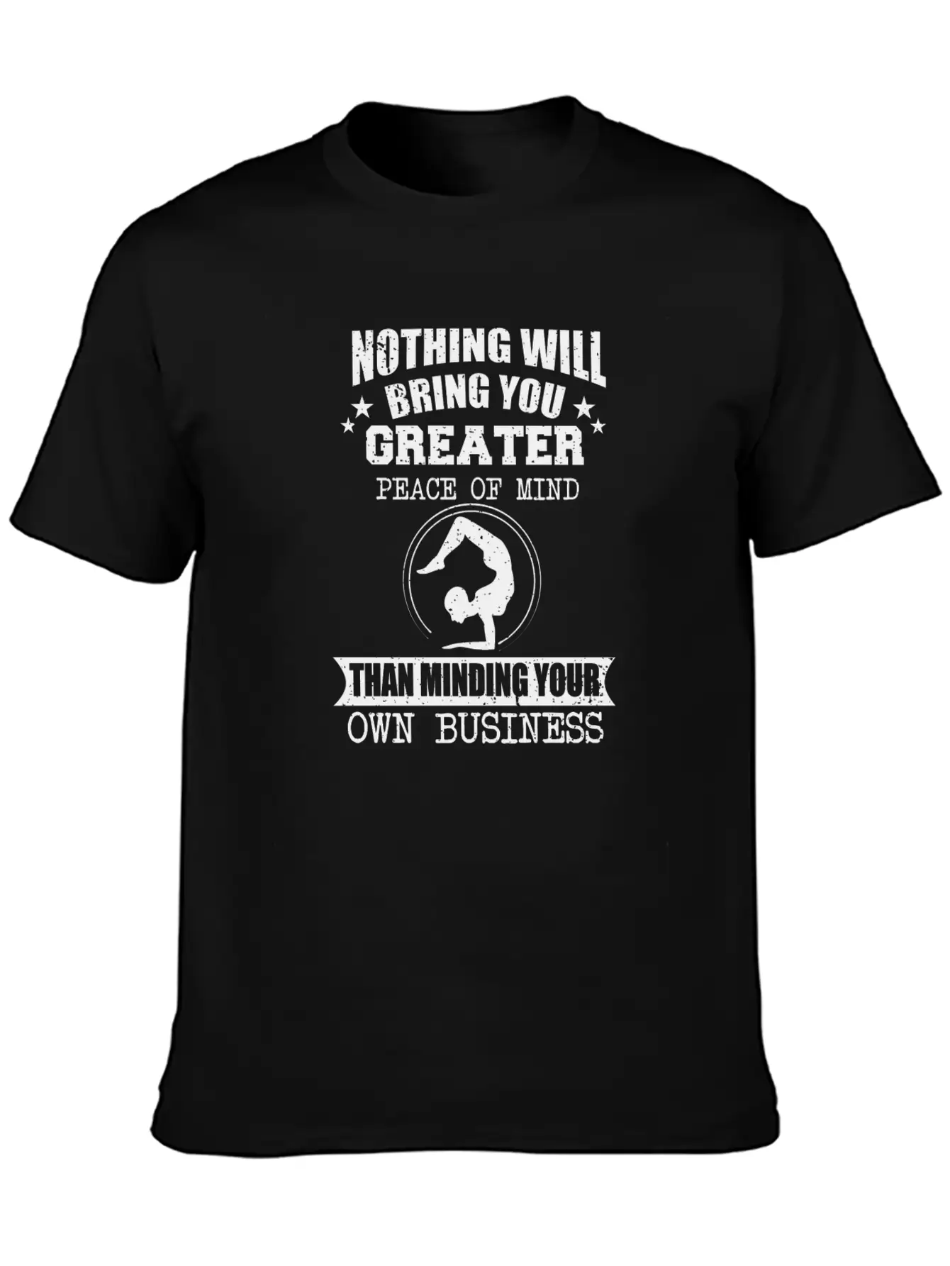 Minding Your Own Business Brings You Piece Of Mind Classic Cotton Tee – Unisex Comfort For Any Season