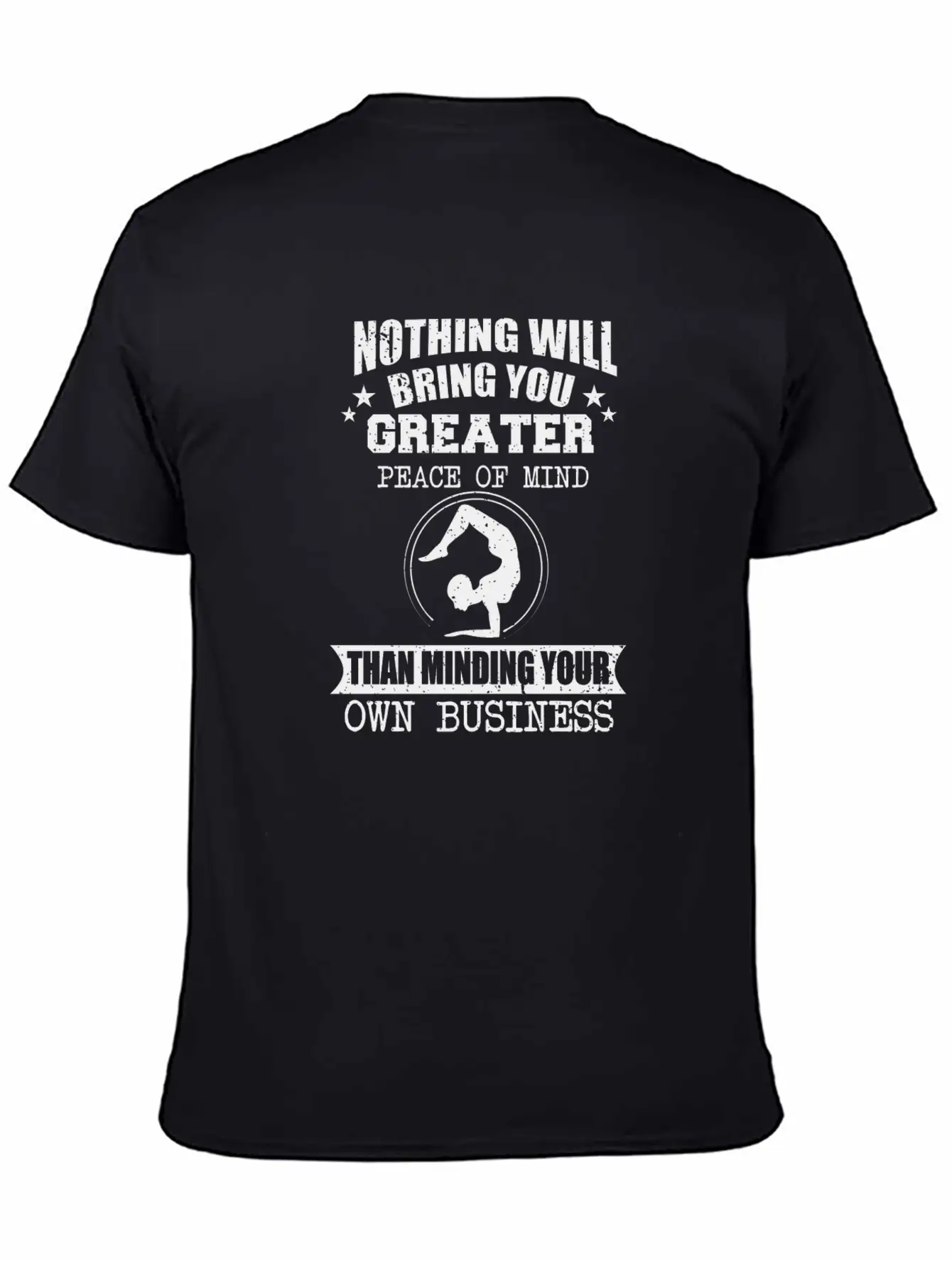 Minding Your Own Business Brings You Piece Of Mind Classic Cotton Tee – Unisex Comfort For Any Season