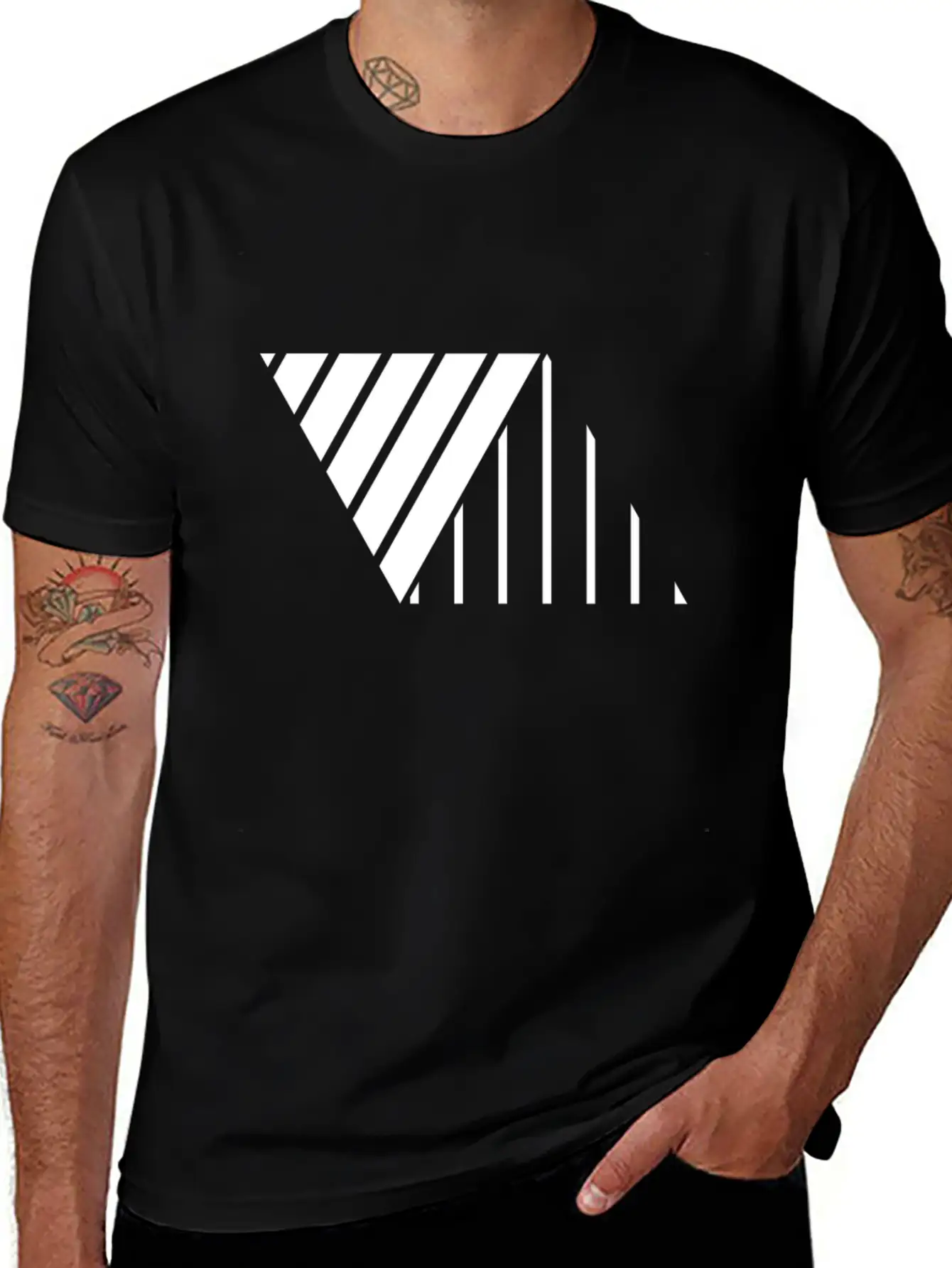 Minimal Geometric 238 Classic Cotton Tee – Unisex Comfort For Any Season