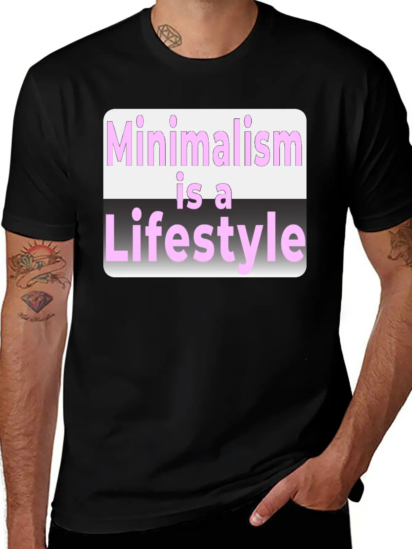 Minimalism Is A Lifestyle T-shirt Simple Everyday Graphic Tee – Lightweight Summer Wear