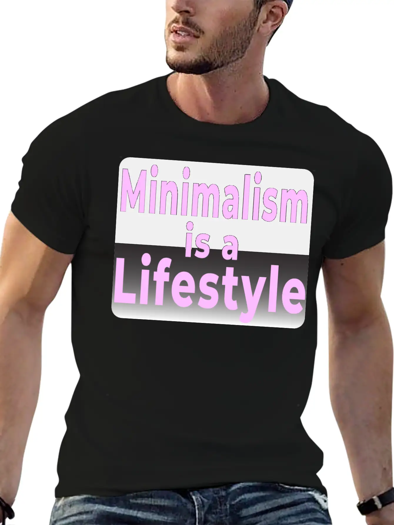 Minimalism Is A Lifestyle T-shirt Simple Everyday Graphic Tee – Lightweight Summer Wear
