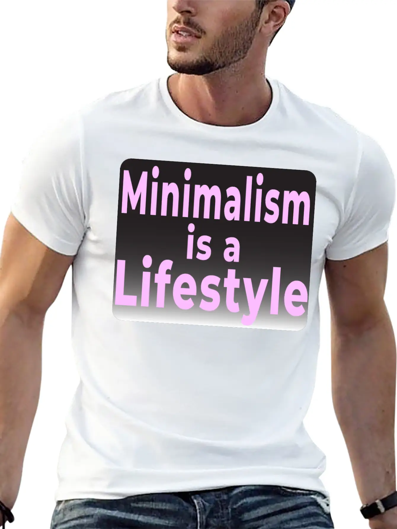 Minimalism Is A Lifestyle T-shirt Simple Everyday Graphic Tee – Lightweight Summer Wear