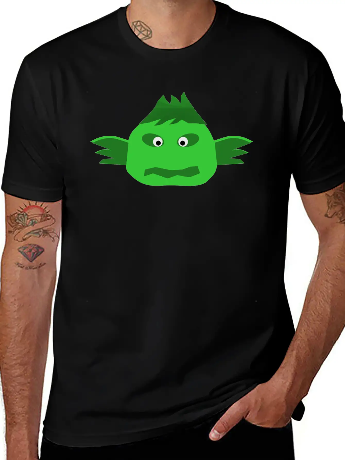 Monster Cartoon Essential Unisex Summer Tee – Soft Cotton Casual Fit